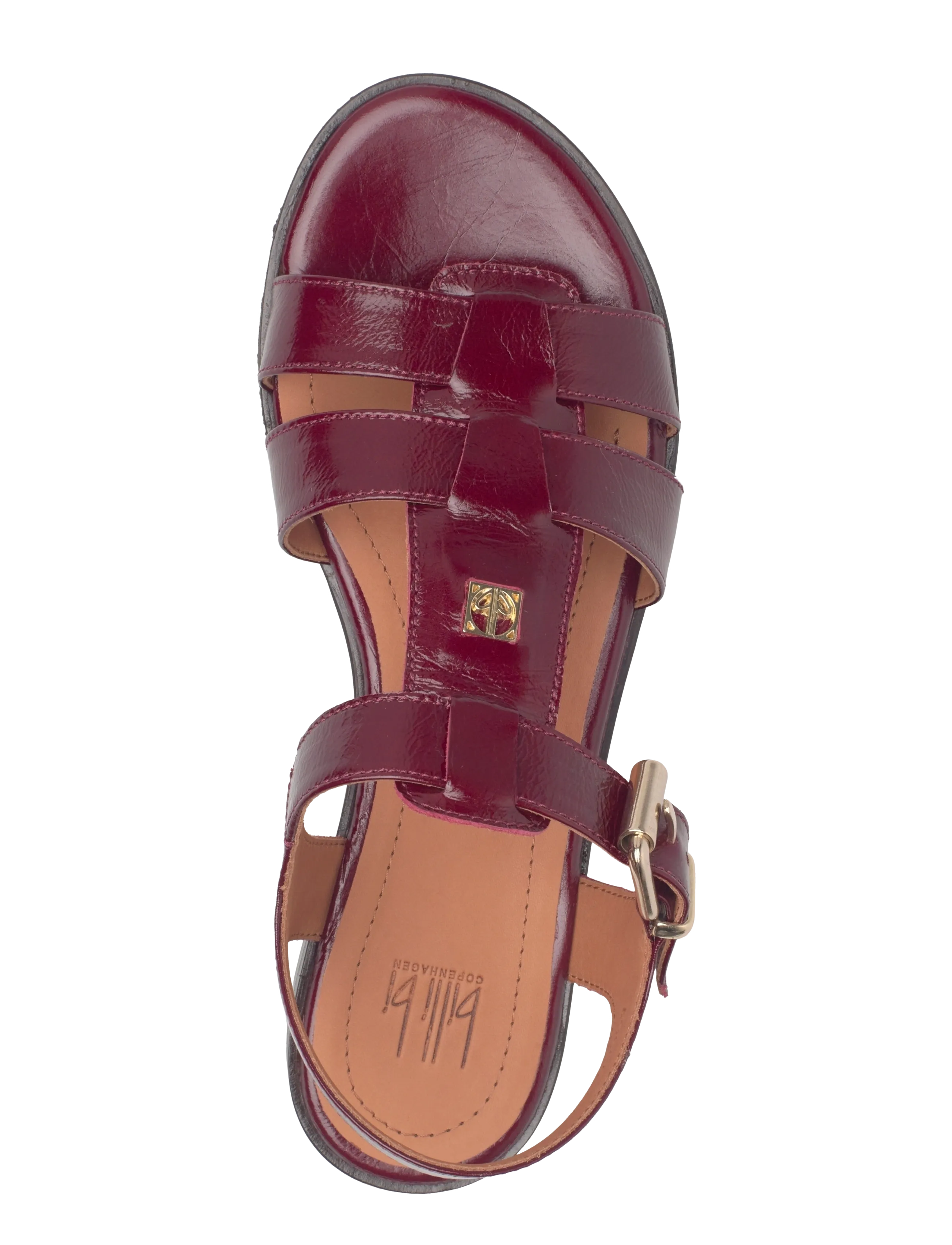 Billi Bi - Sandals - romeinse sandalen - rubino naplack - 3