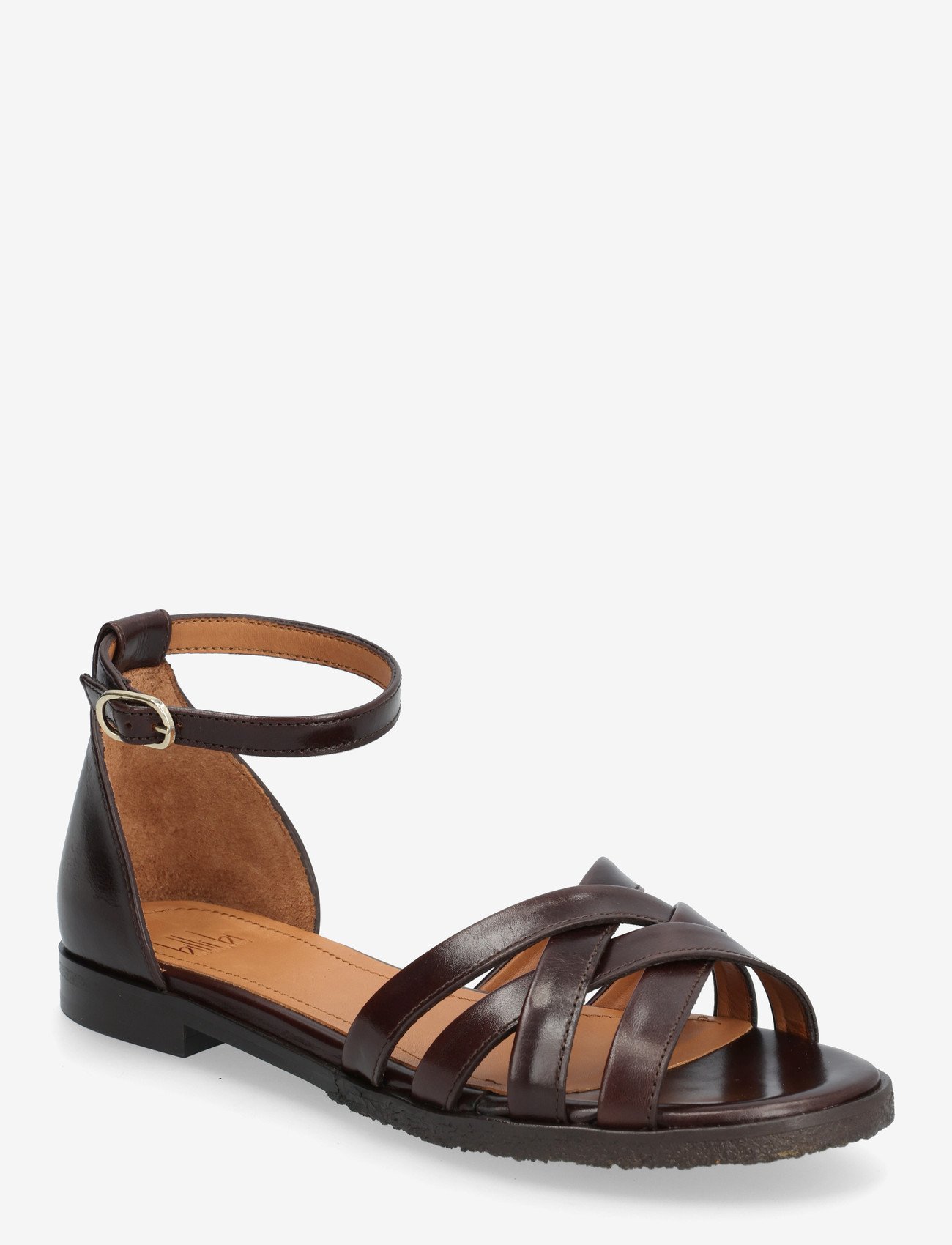 Billi Bi - Sandals - platta sandaler - castagna giamaica calf - 0