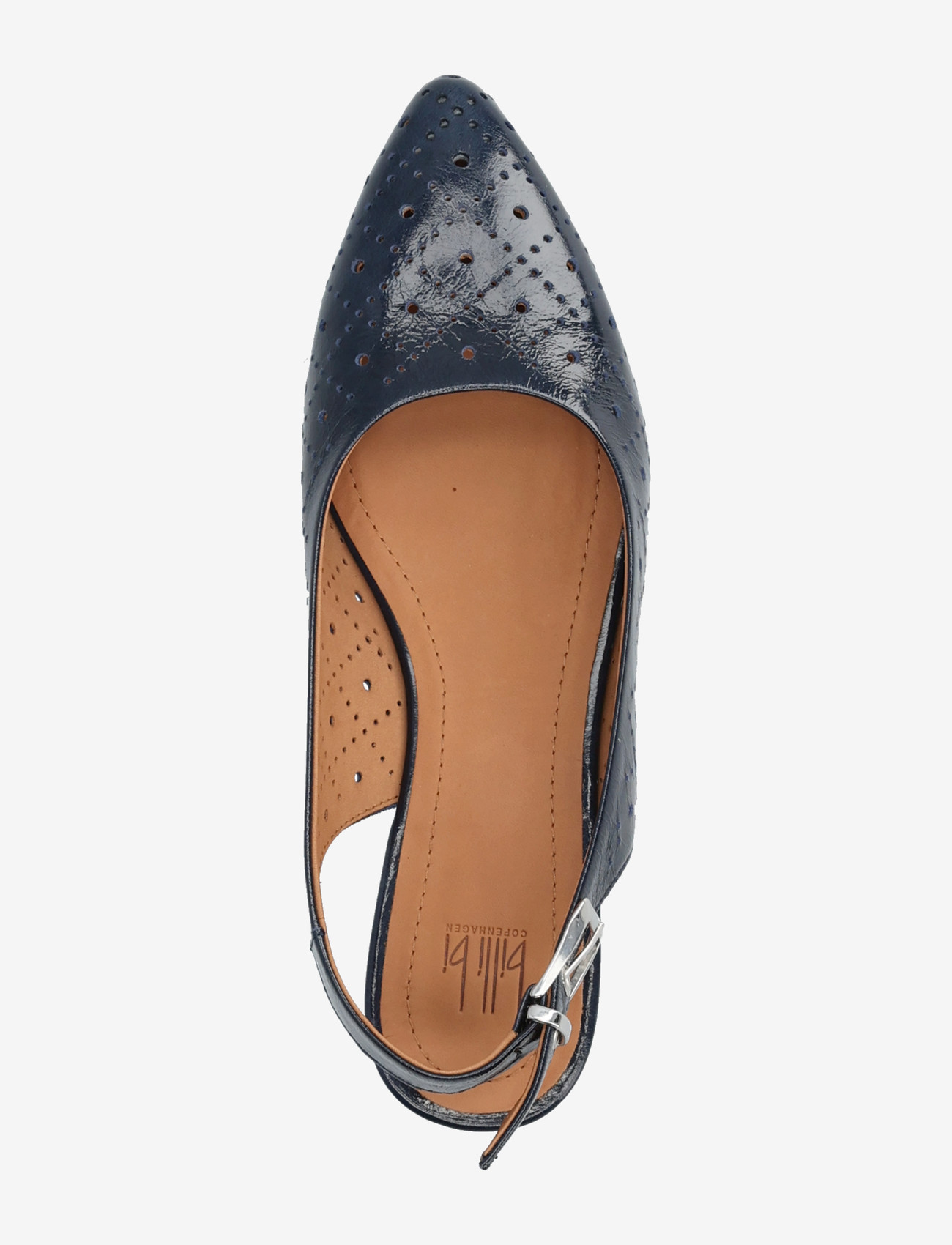 Billi Bi - Sling back - særlige begivenheder - blue naplack - 3