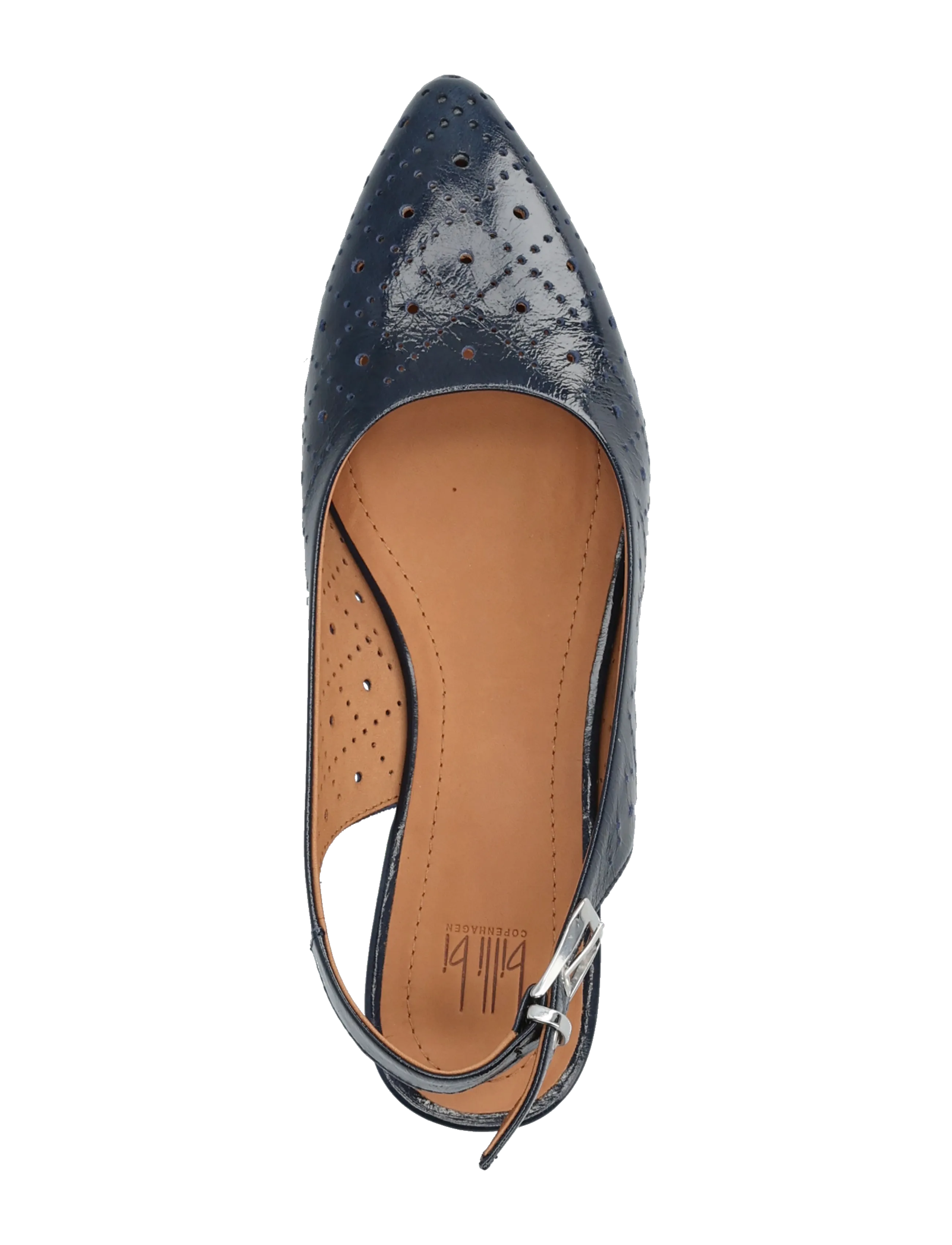 Billi Bi - Sling back - erilised sündmused - blue naplack - 3