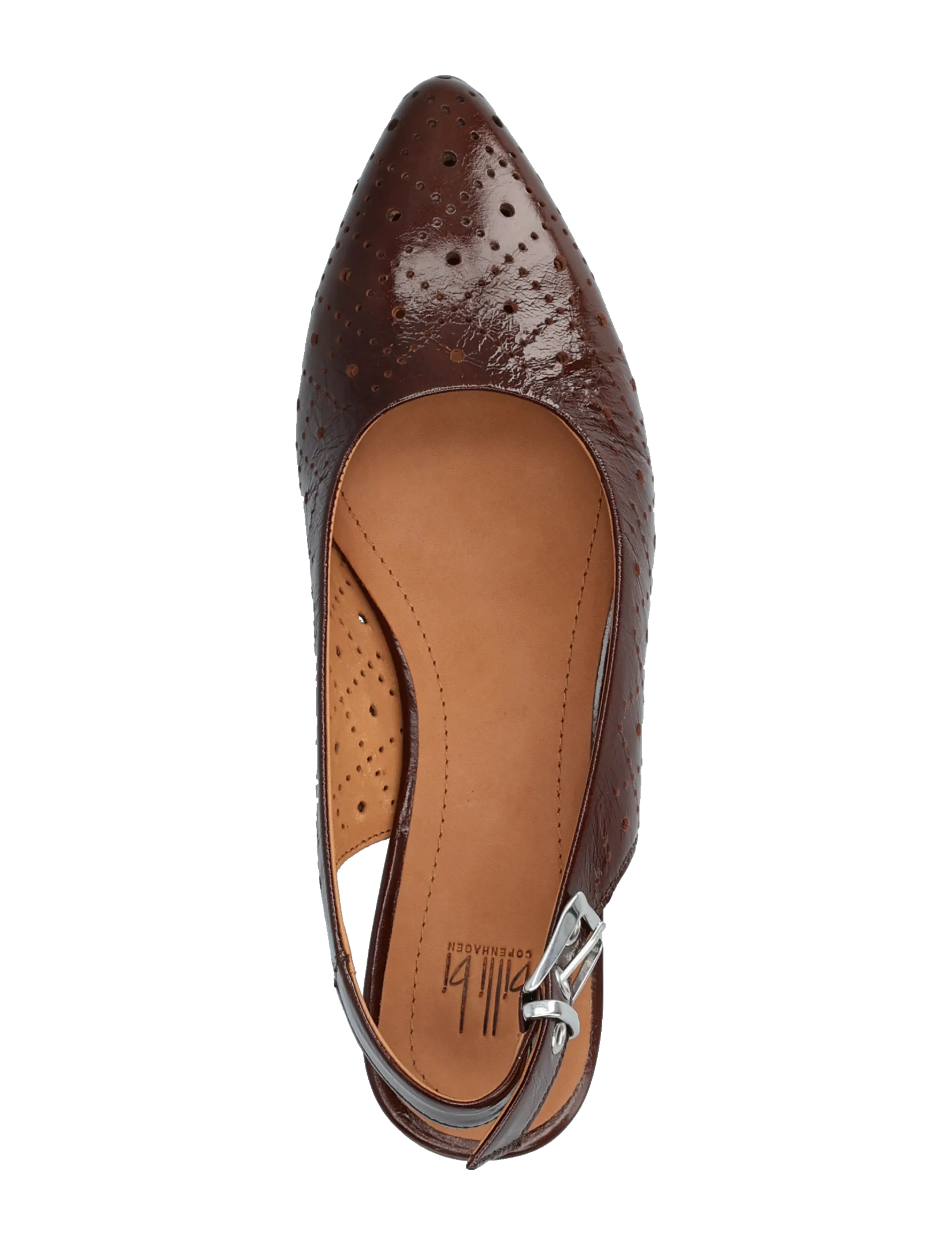 Billi Bi - Sling back - særlige begivenheder - castagno naplack - 3