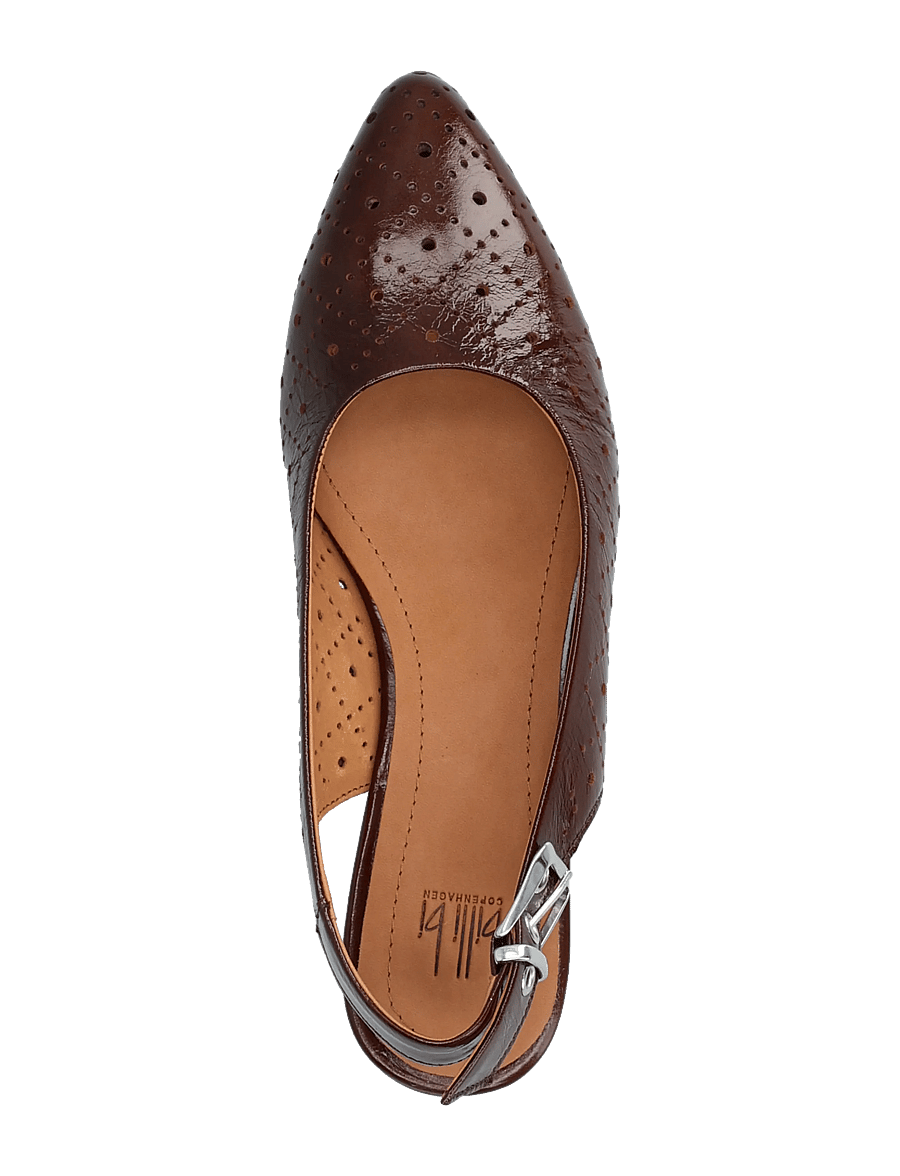 Billi Bi - Sling back - special occasions - castagno naplack - 3