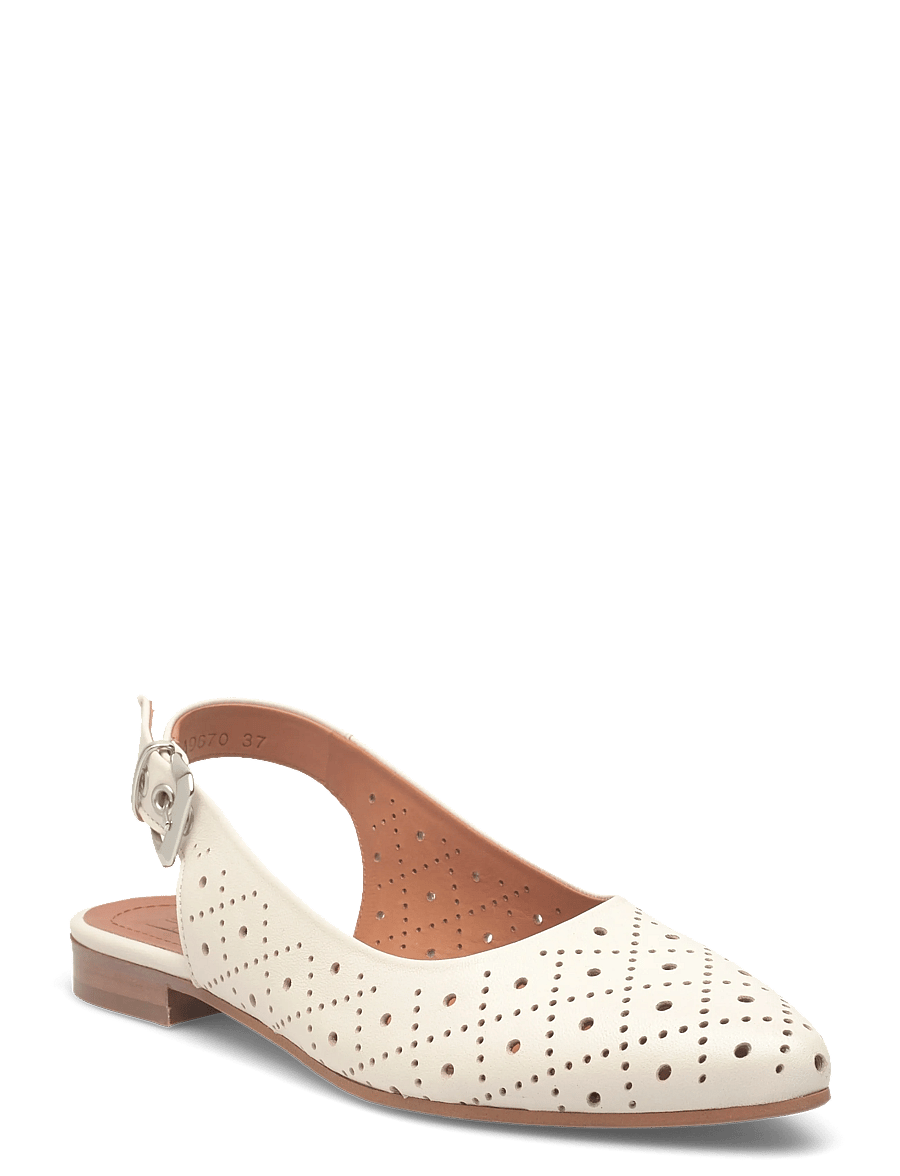 Billi Bi - Sling back - særlige begivenheder - off white nappa - 0