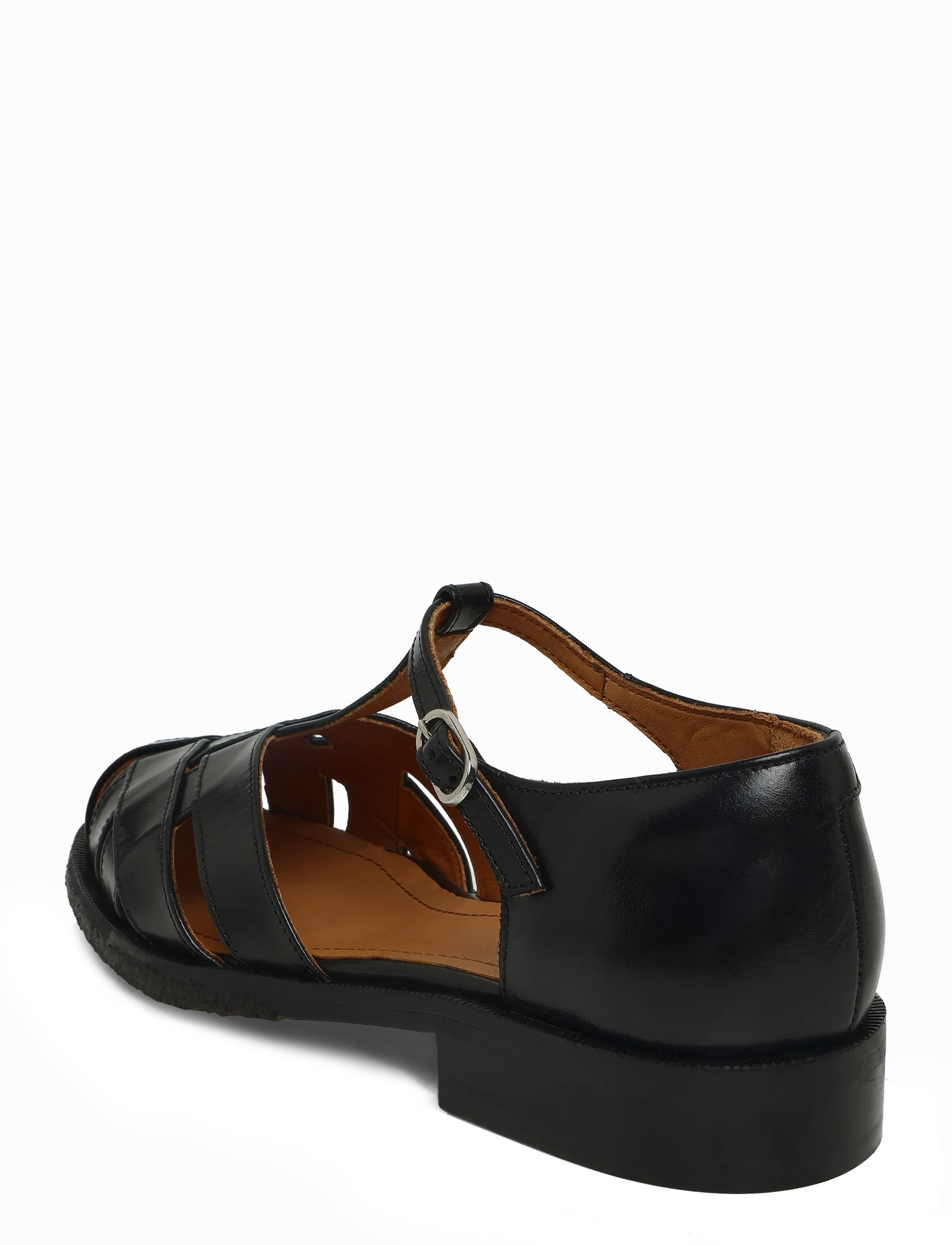 Billi Bi - Sandals - platta sandaler - black calf - 1