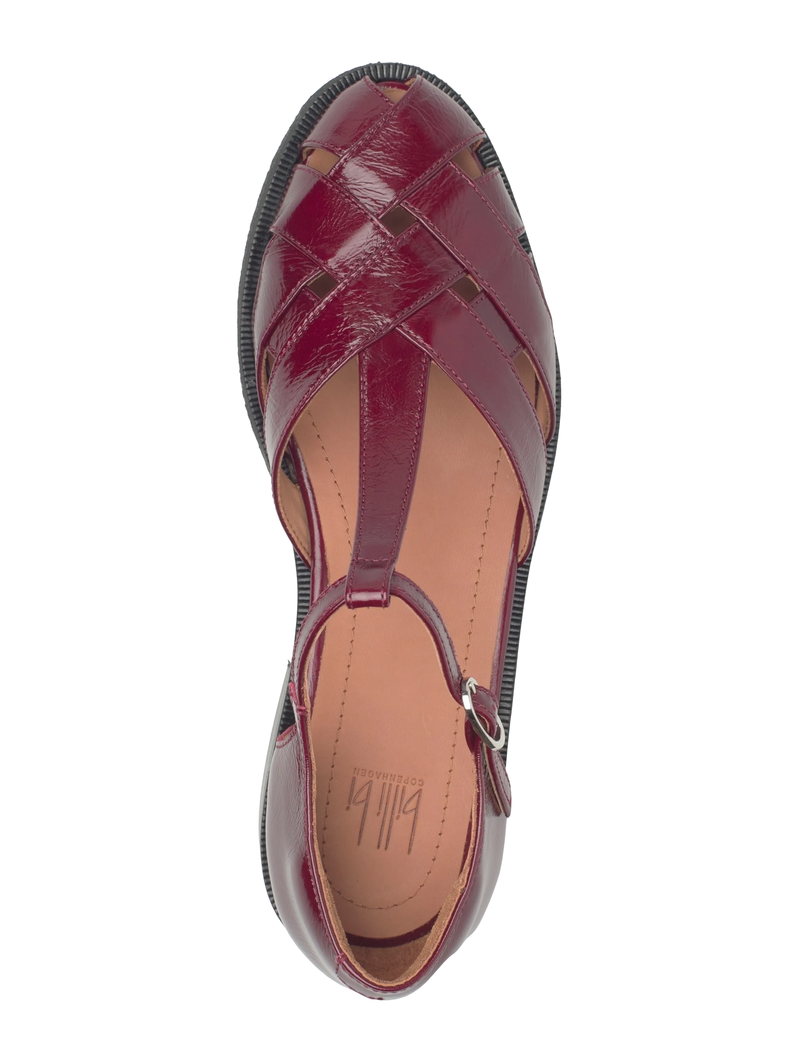Billi Bi - Sandals - flat sandals - rubino naplack - 3