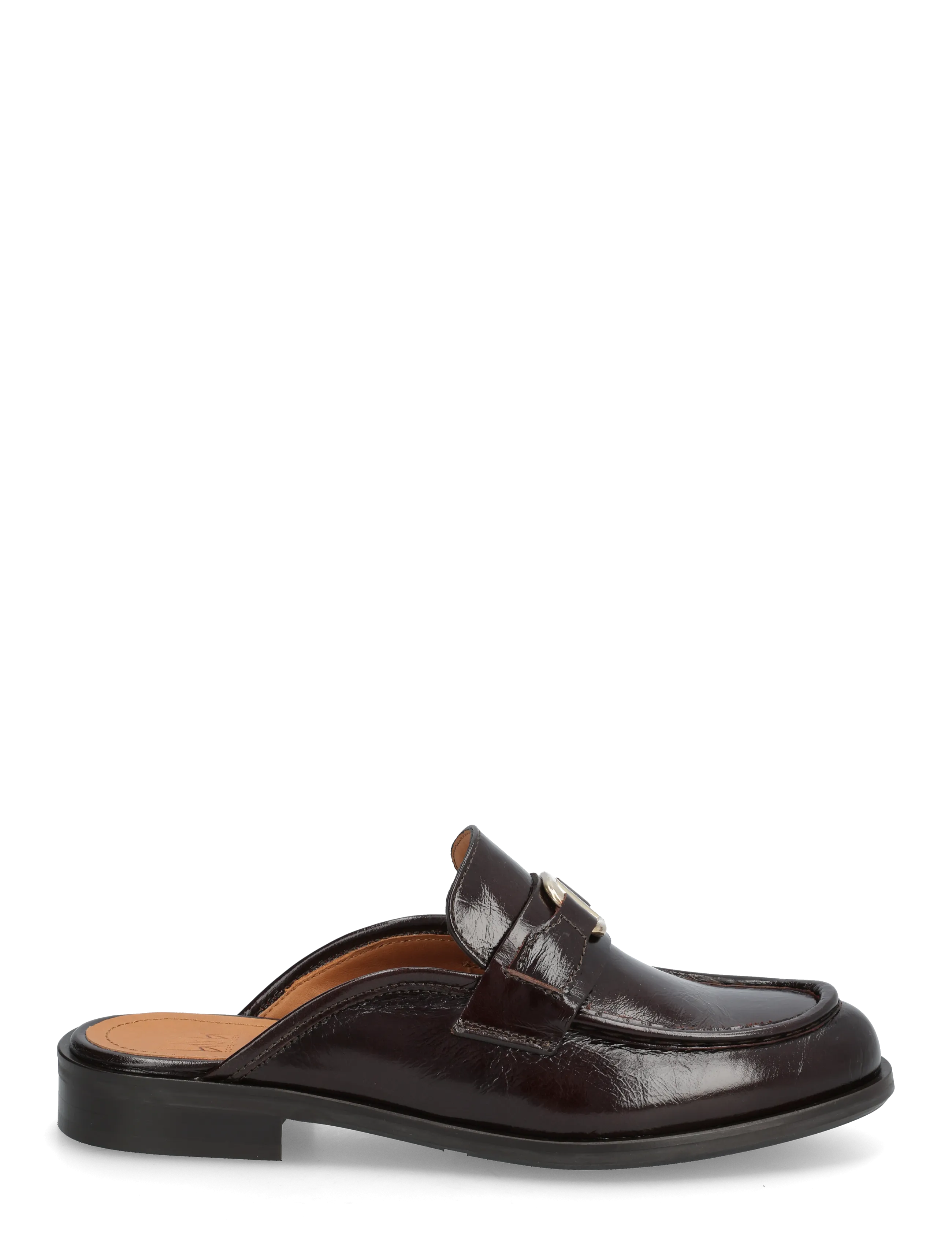 Billi Bi - Mule - platta mules - mogano naplack - 1