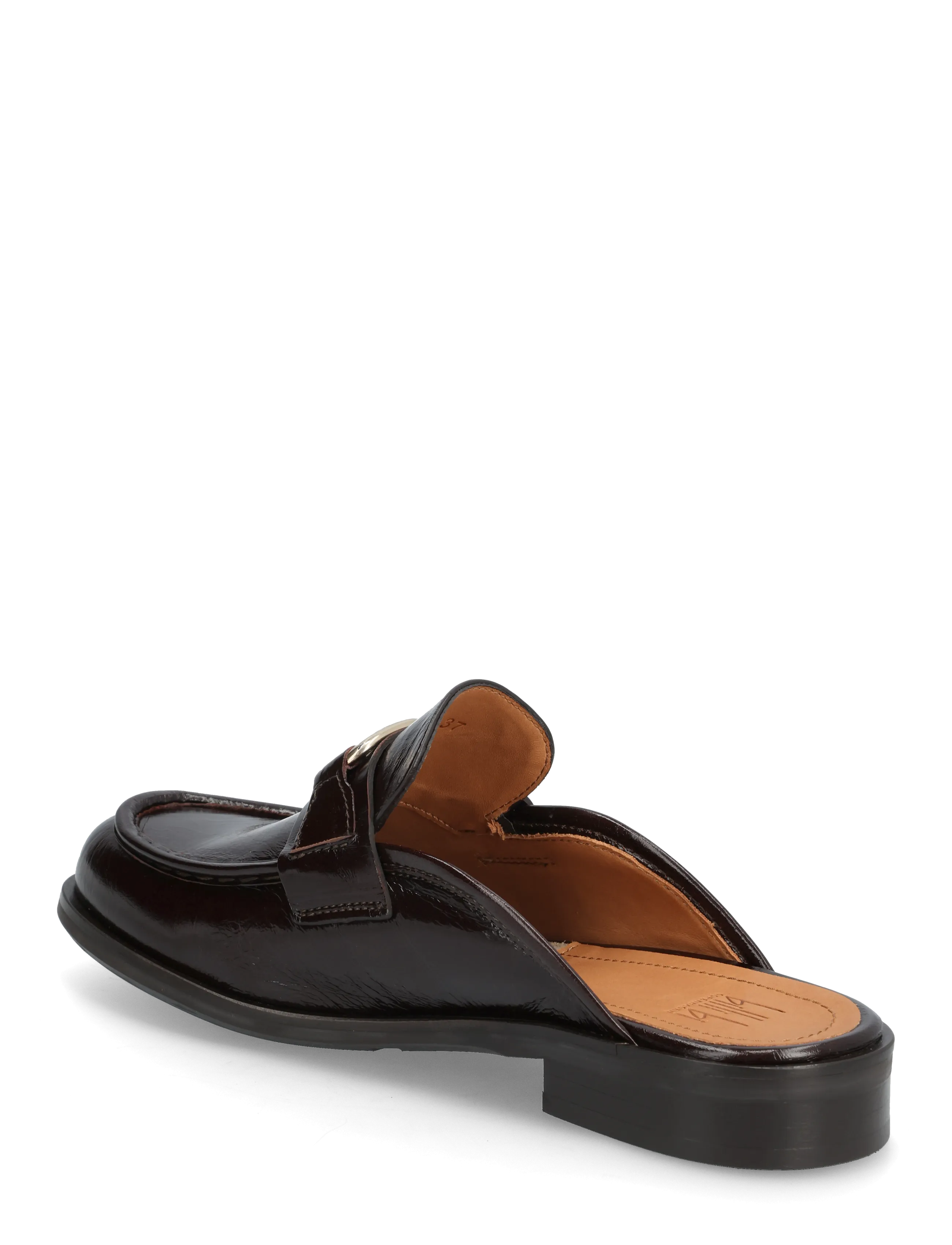 Billi Bi - Mule - platta mules - mogano naplack - 2