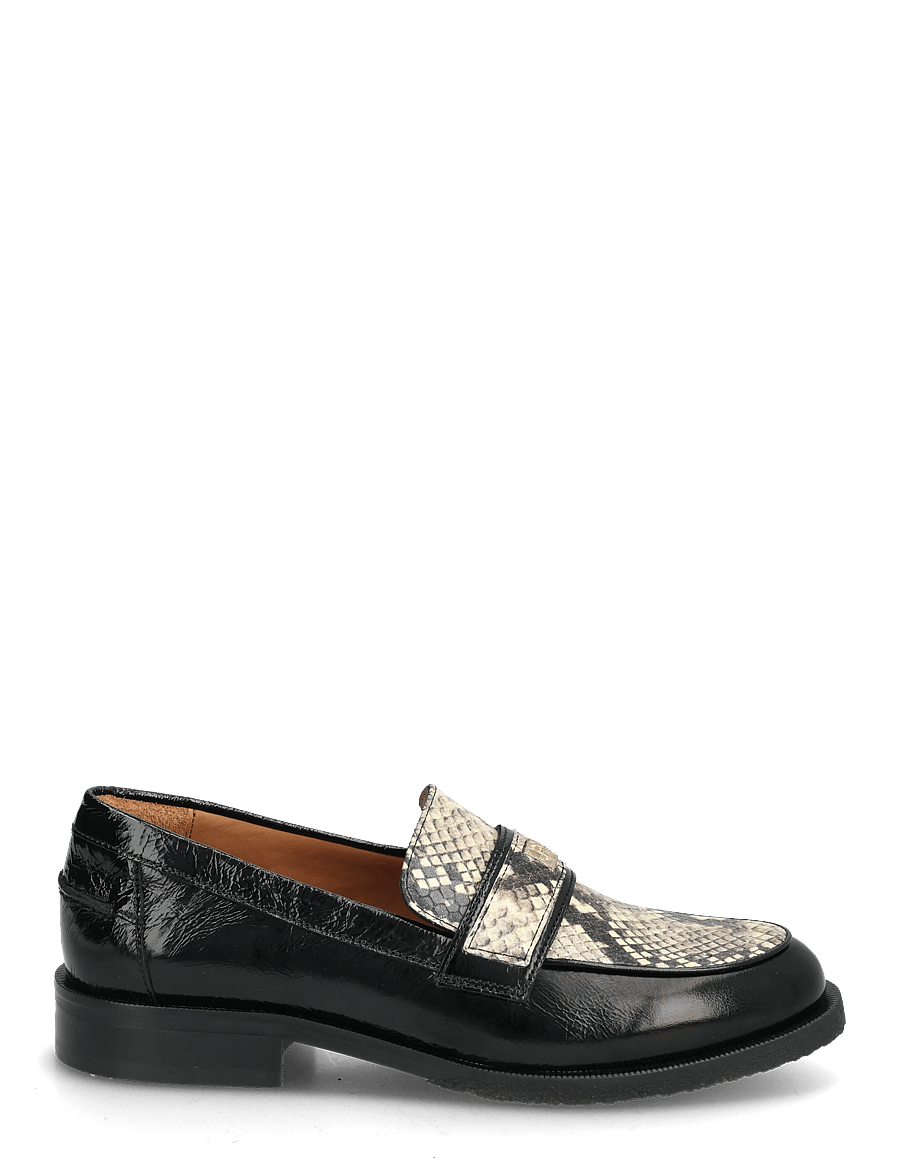 Billi Bi - Shoes - mode trends - black naplack/snake - 1