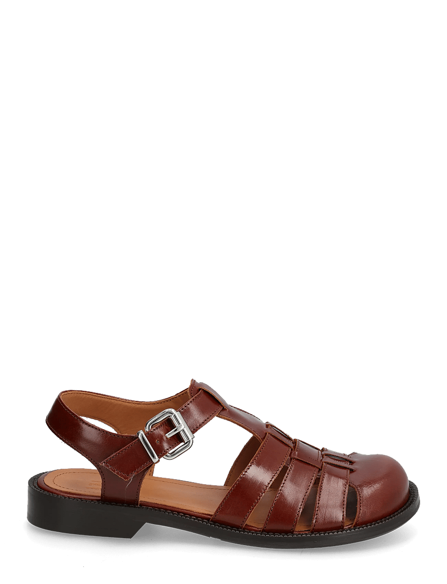 Billi Bi - Shoes - platta sandaler - bark giamaica calf - 1