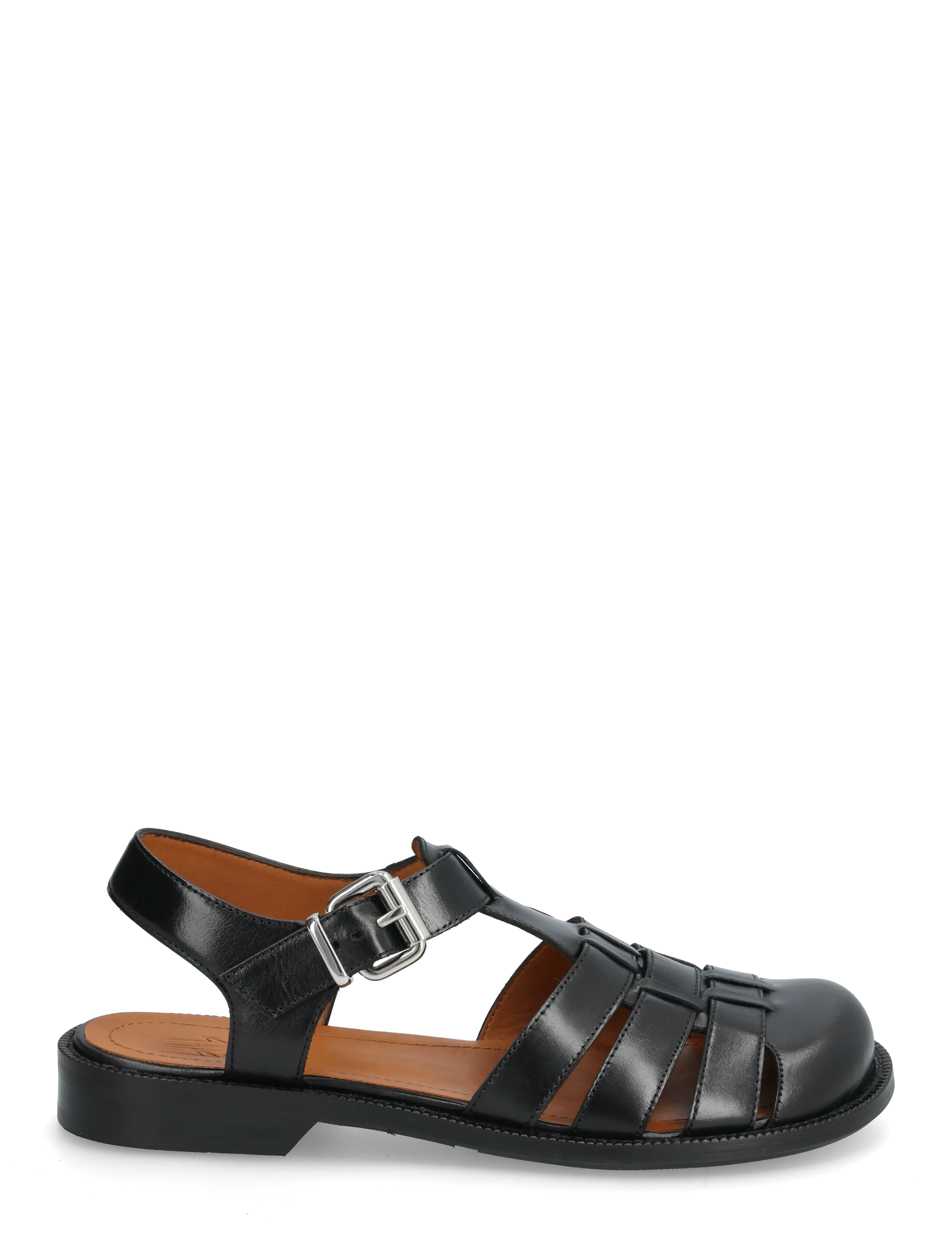 Billi Bi - Shoes - platta sandaler - black calf - 1