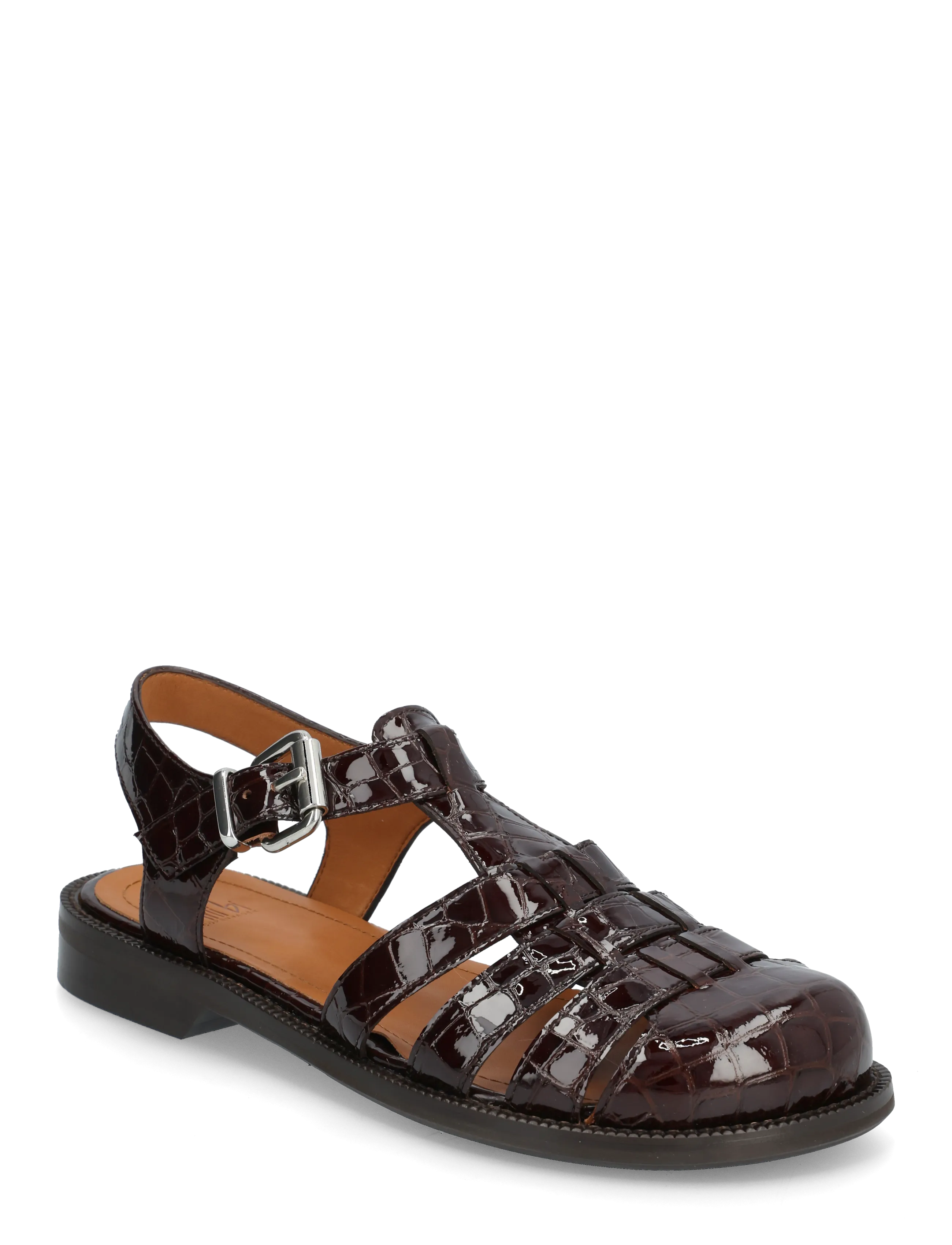 Billi Bi Sko, 36, Brown, Sandaler > Flade Sandals, Dame