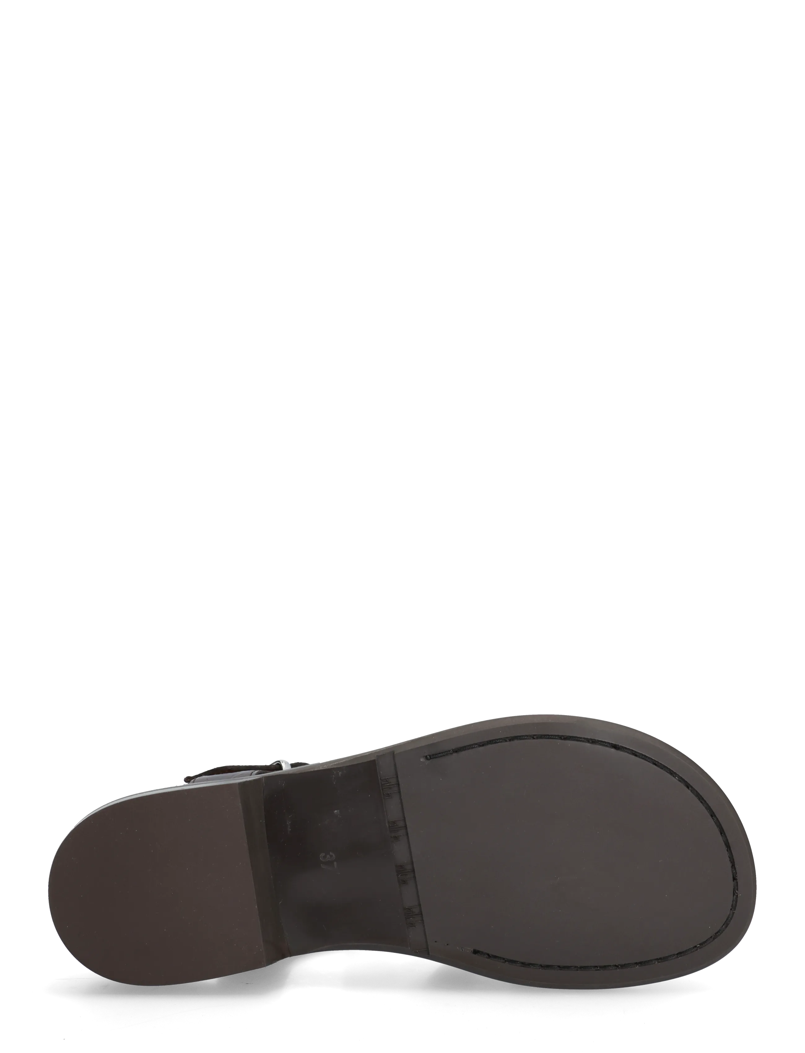 Billi Bi - Shoes - flat sandals - brown croco patent - 4