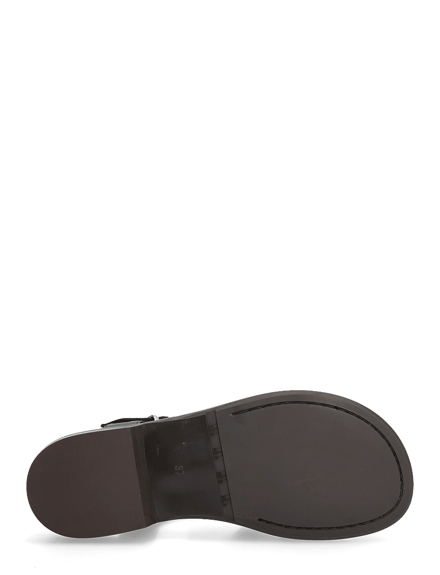 Billi Bi - Shoes - flache sandalen - brown croco patent - 4