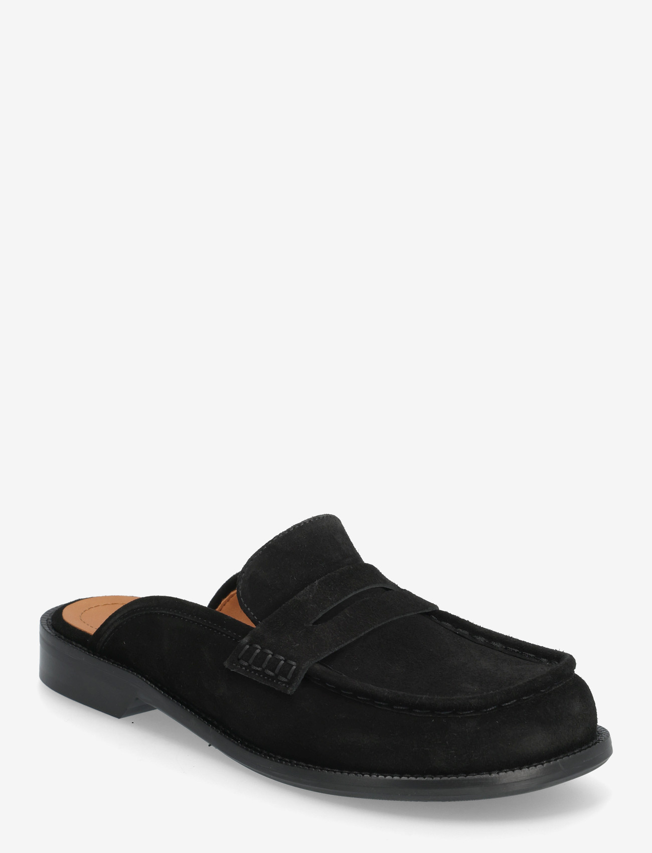 Billi Bi - Mule - flade mules - black babysilk suede - 0