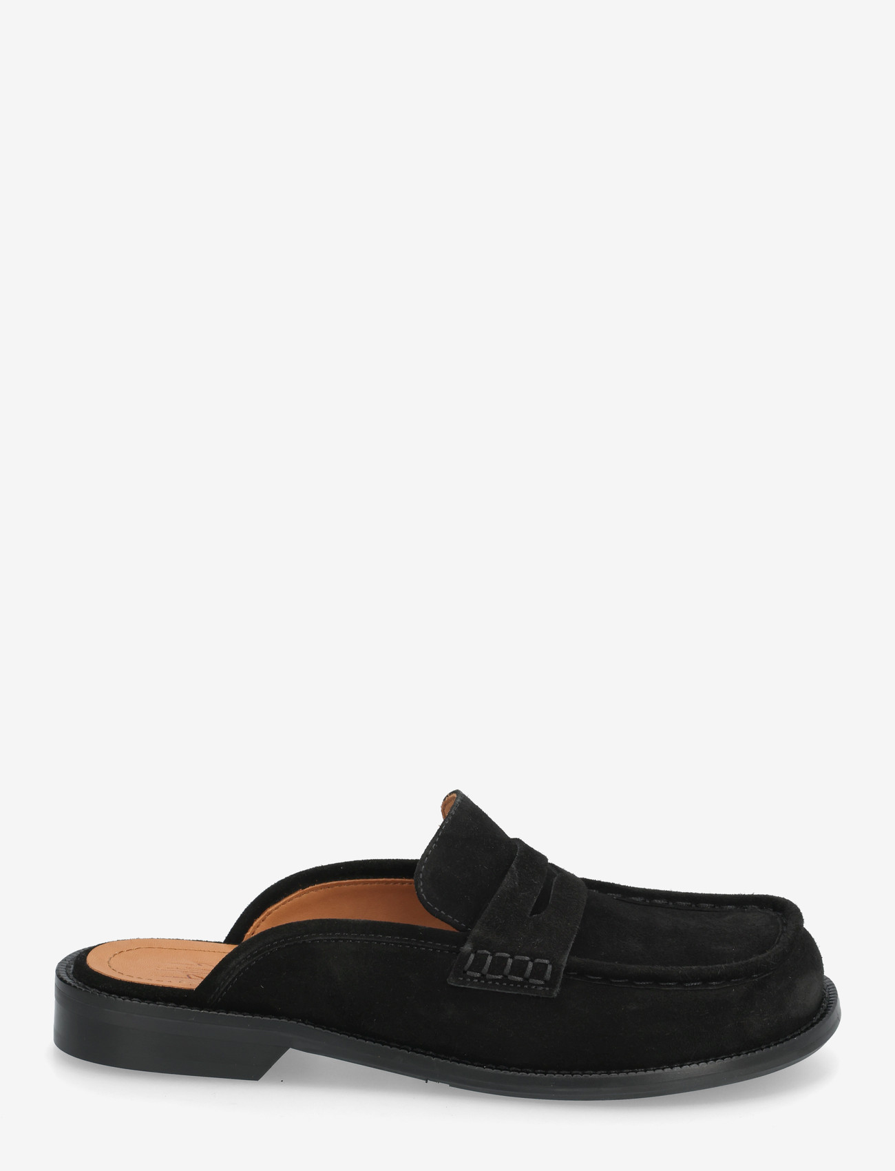 Billi Bi - Mule - flade mules - black babysilk suede - 1