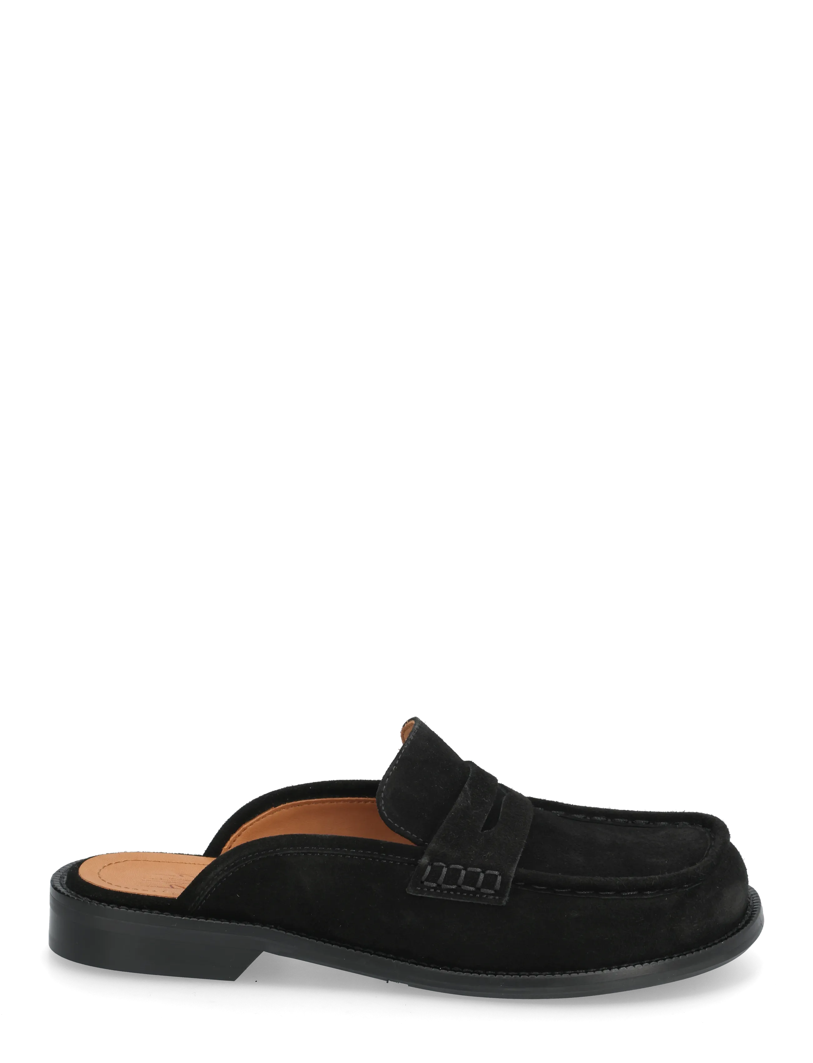 Billi Bi - Mule - buty z odkrytą piętą na płaskim obcasie - black babysilk suede - 1