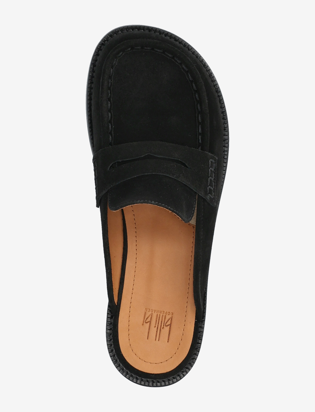 Billi Bi - Mule - flade mules - black babysilk suede - 3