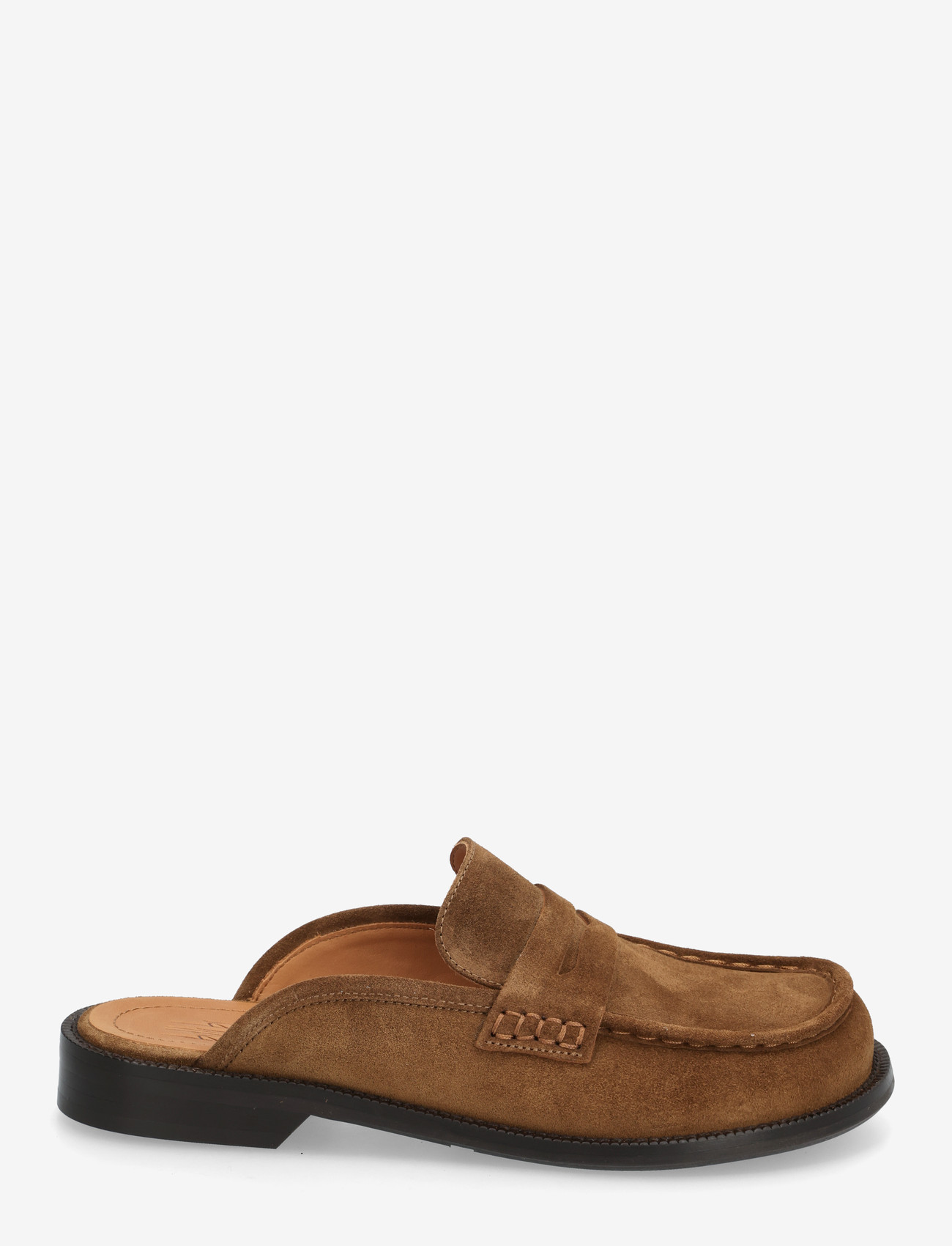 Billi Bi - Mule - flache pantoletten - tabac babysilk suede - 1