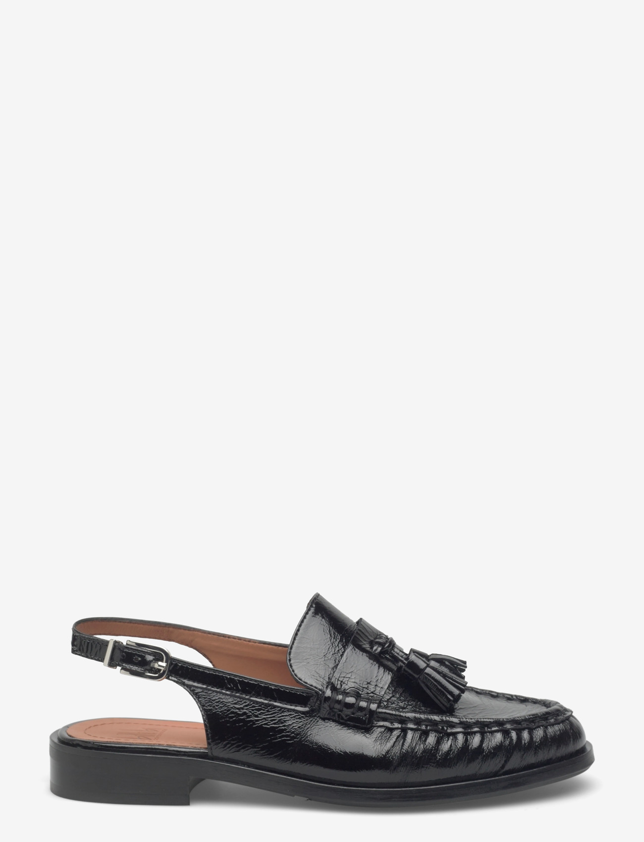 Billi Bi - Sling back - flache slingbacks - black naplack - 1