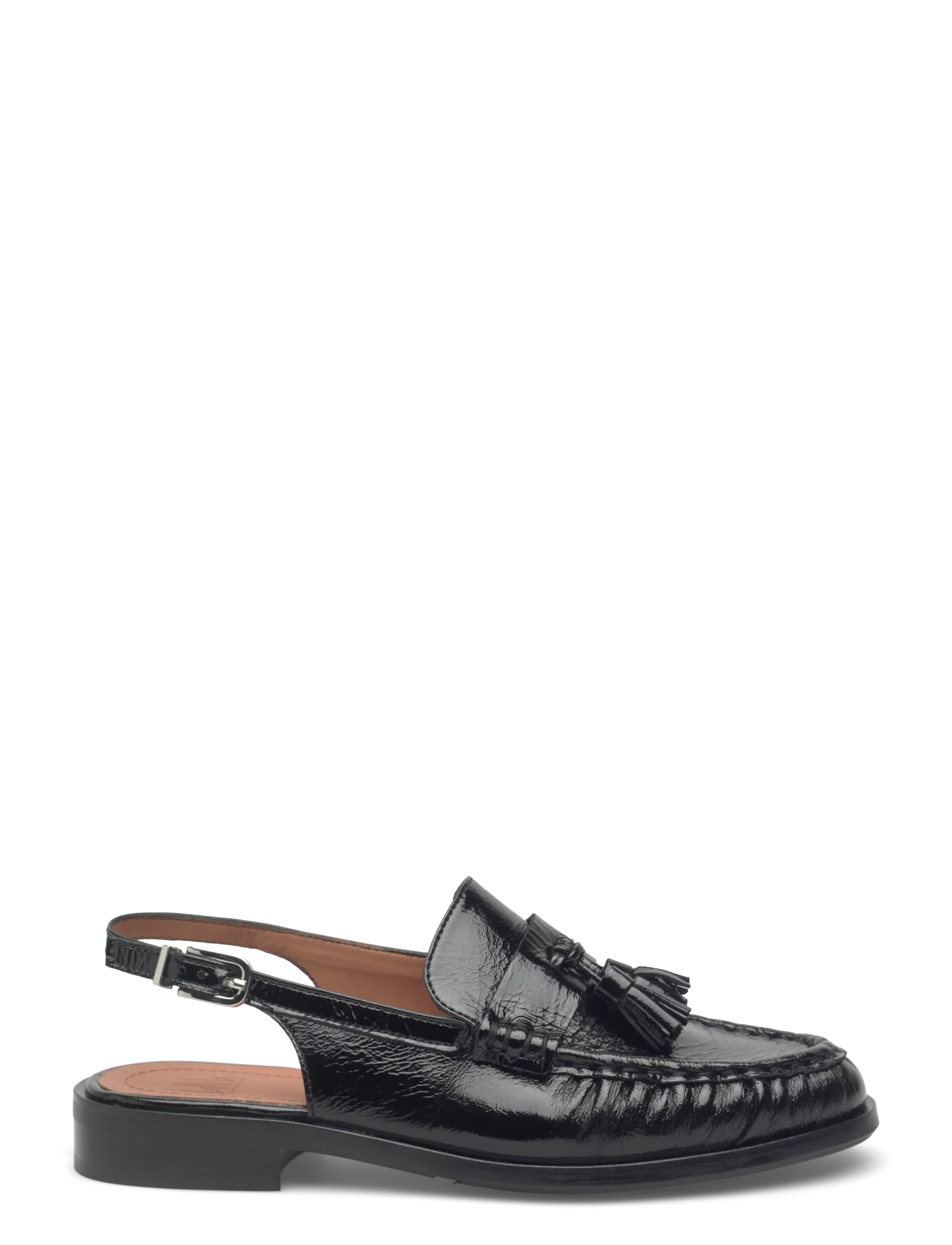 Billi Bi - Sling back - mados tendencijos - black naplack - 1
