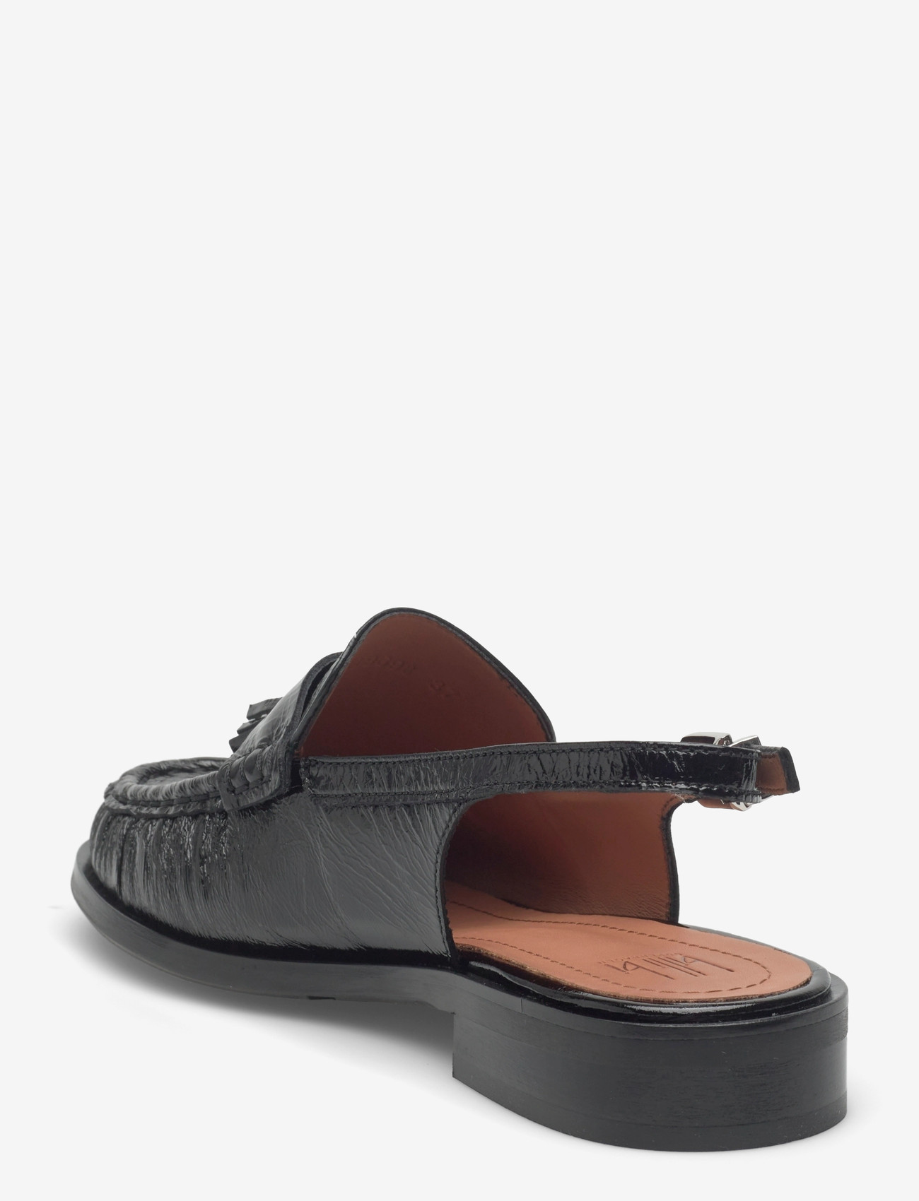 Billi Bi - Sling back - flache slingbacks - black naplack - 2