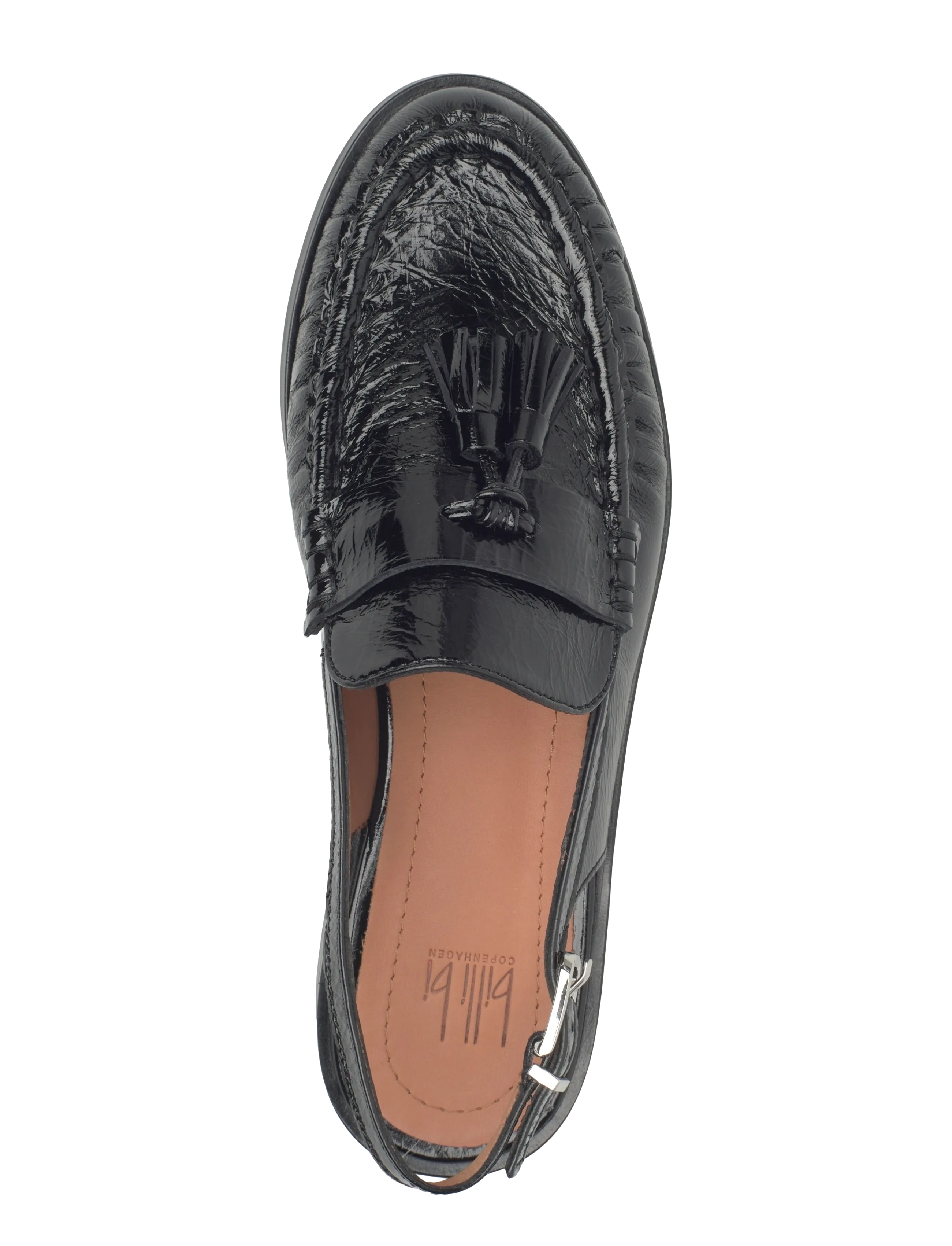 Billi Bi - Sling back - mados tendencijos - black naplack - 3