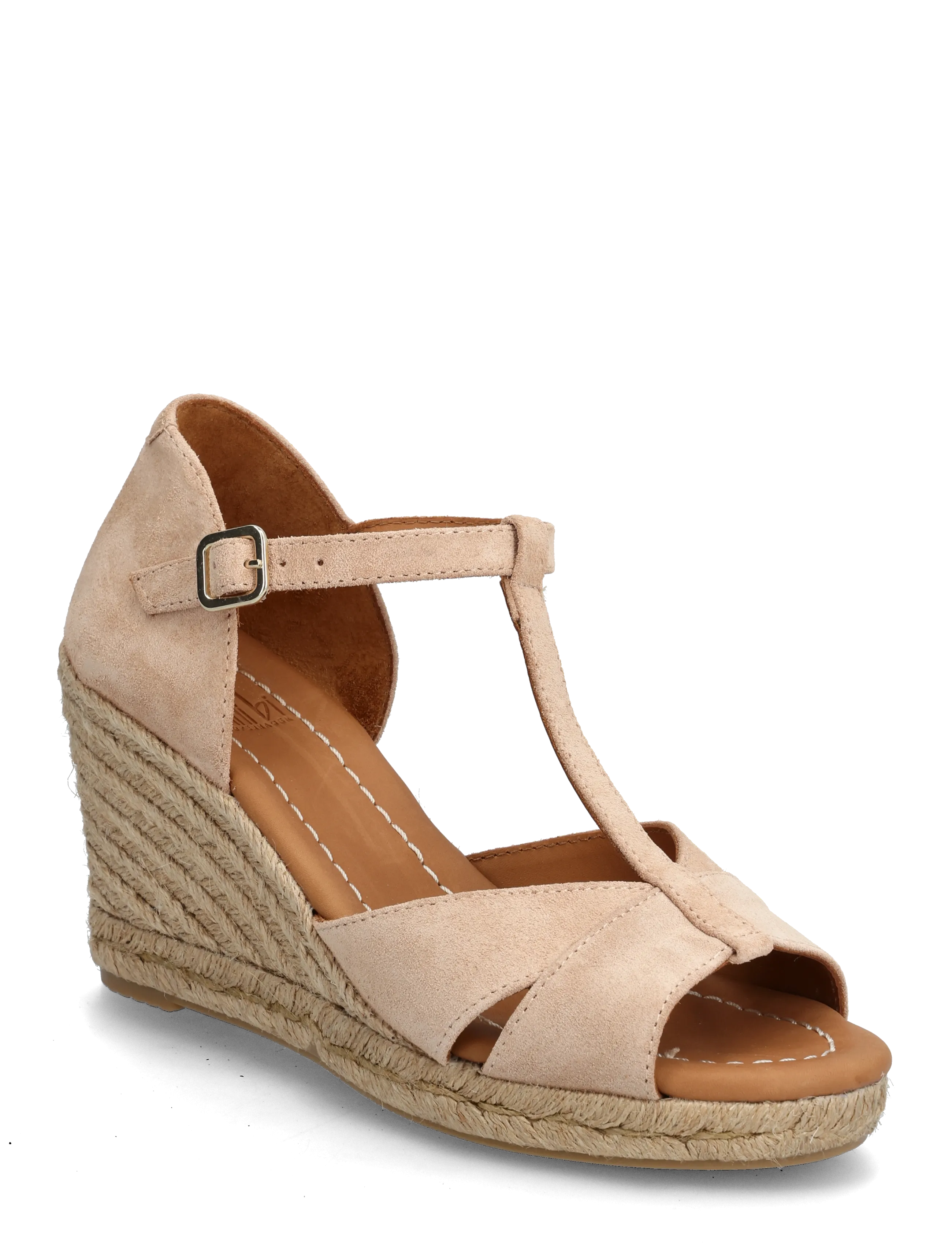 Billi Bi Espadrilles, Kvinder, Kilehæl Espadrille, Pink, Str: 39