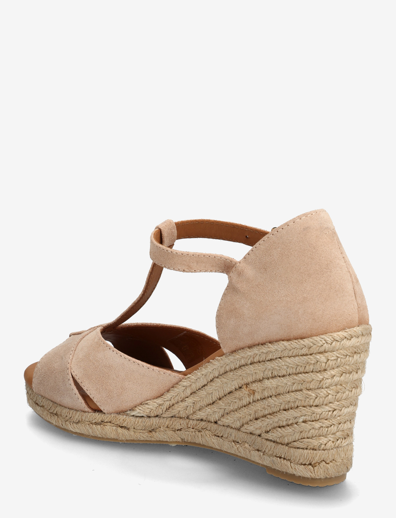 Billi Bi - Espadrilles - heeled espadrilles - dusty rose babysilk suede - 2