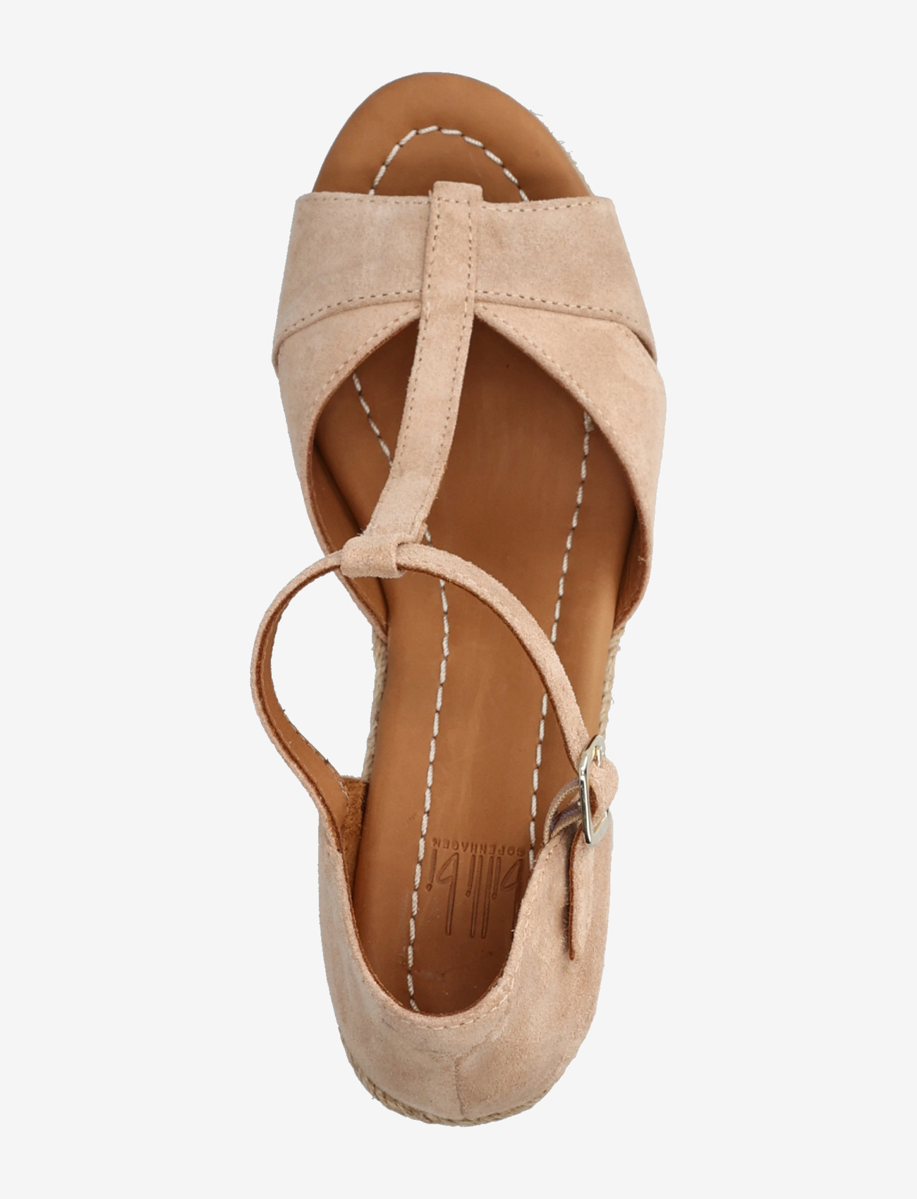 Billi Bi - Espadrilles - heeled espadrilles - dusty rose babysilk suede - 3