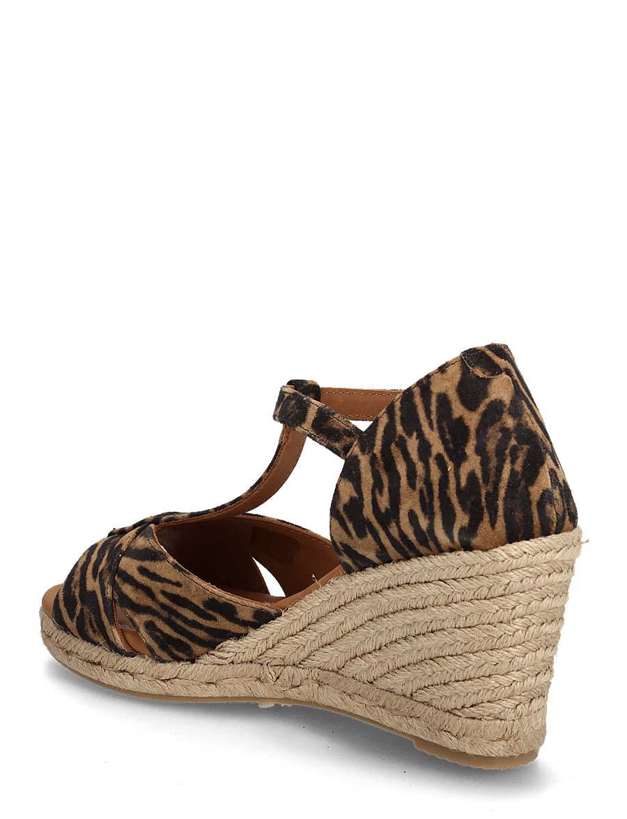 Billi Bi - Espadrilles - espadrilles mit absatz - leopardo cuoio suede - 2