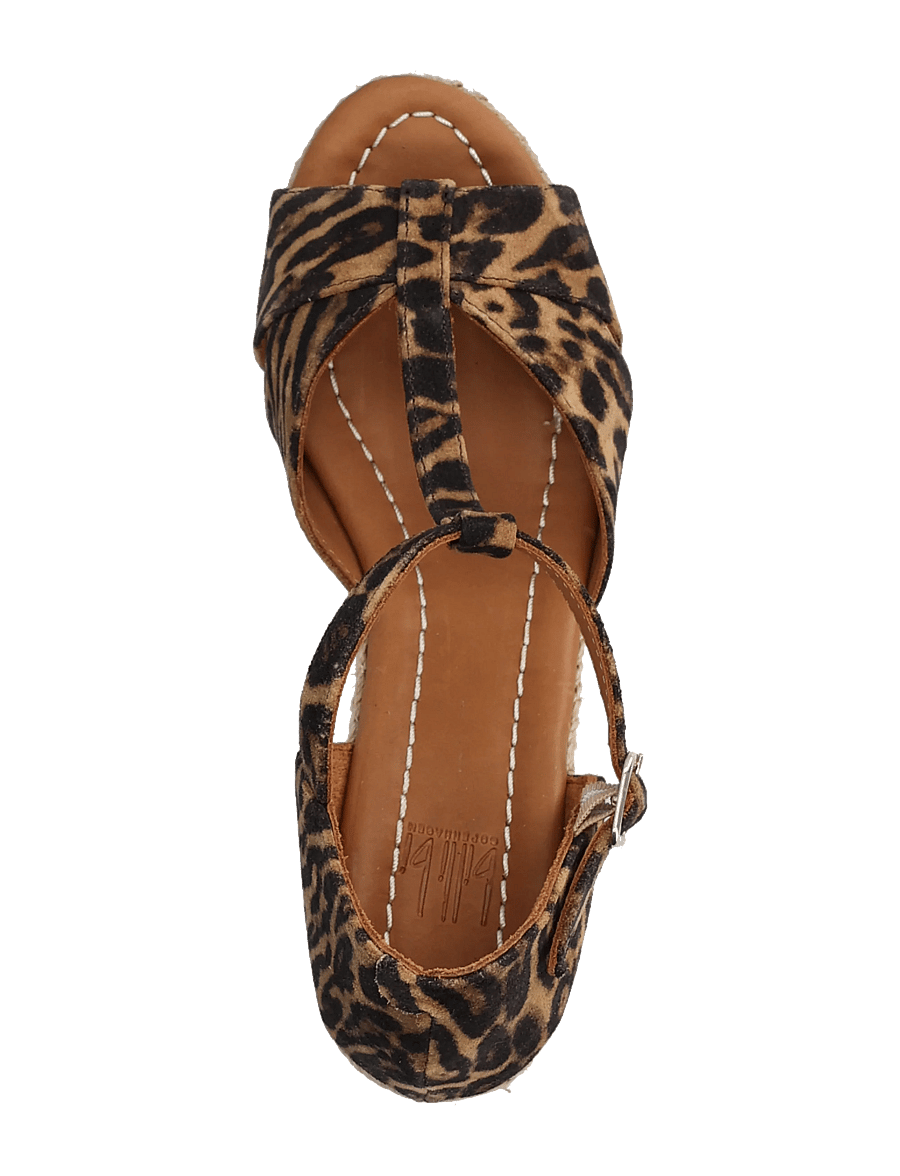 Billi Bi - Espadrilles - espadrilles mit absatz - leopardo cuoio suede - 3