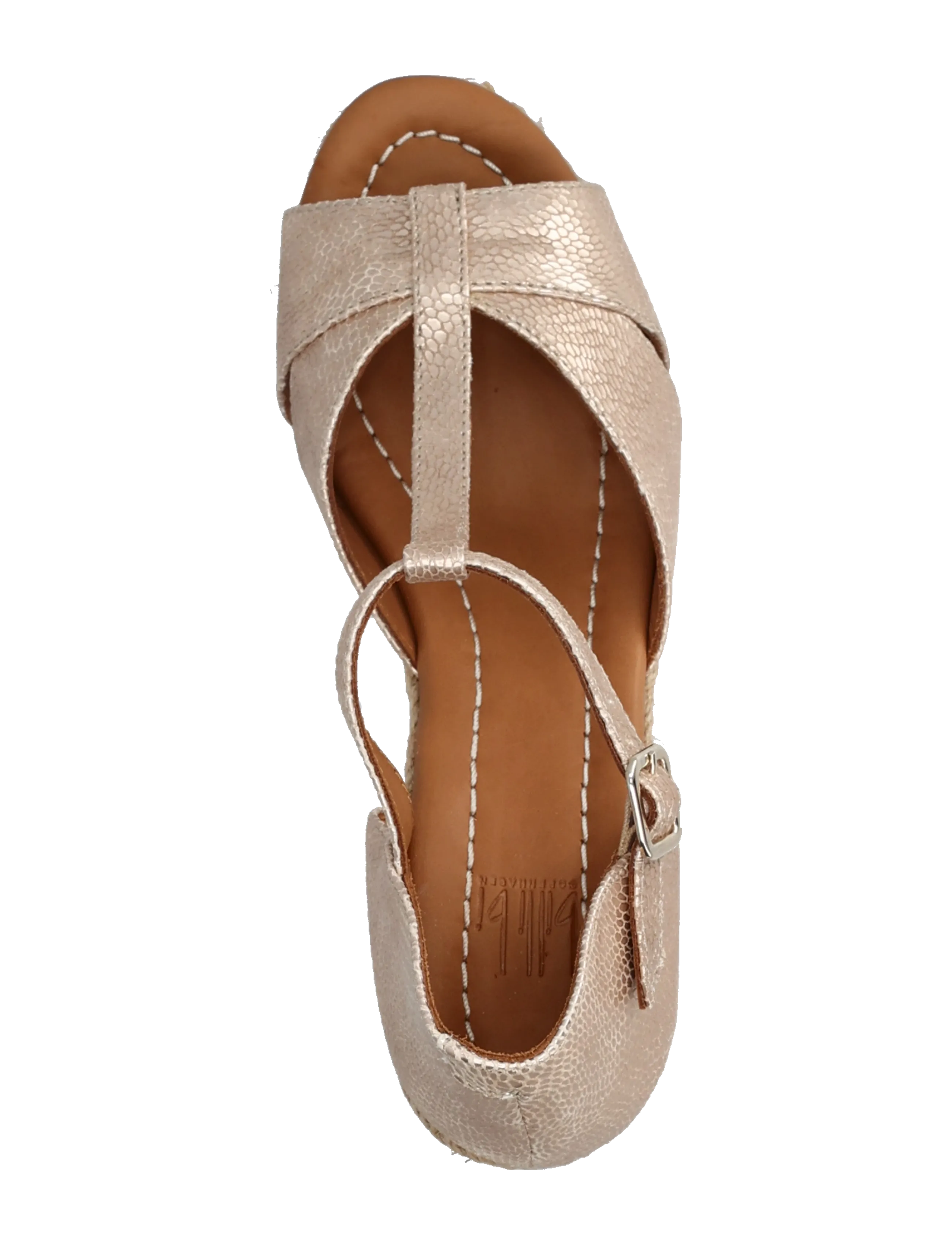 Billi Bi - Espadrilles - heeled espadrilles - old rose metallic - 3