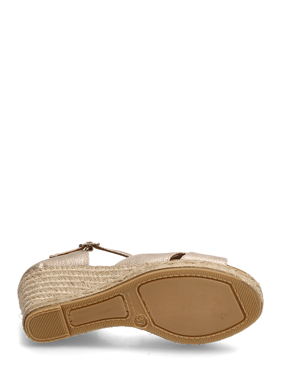 Billi Bi - Espadrilles - espadrilles mit absatz - old rose metallic - 4