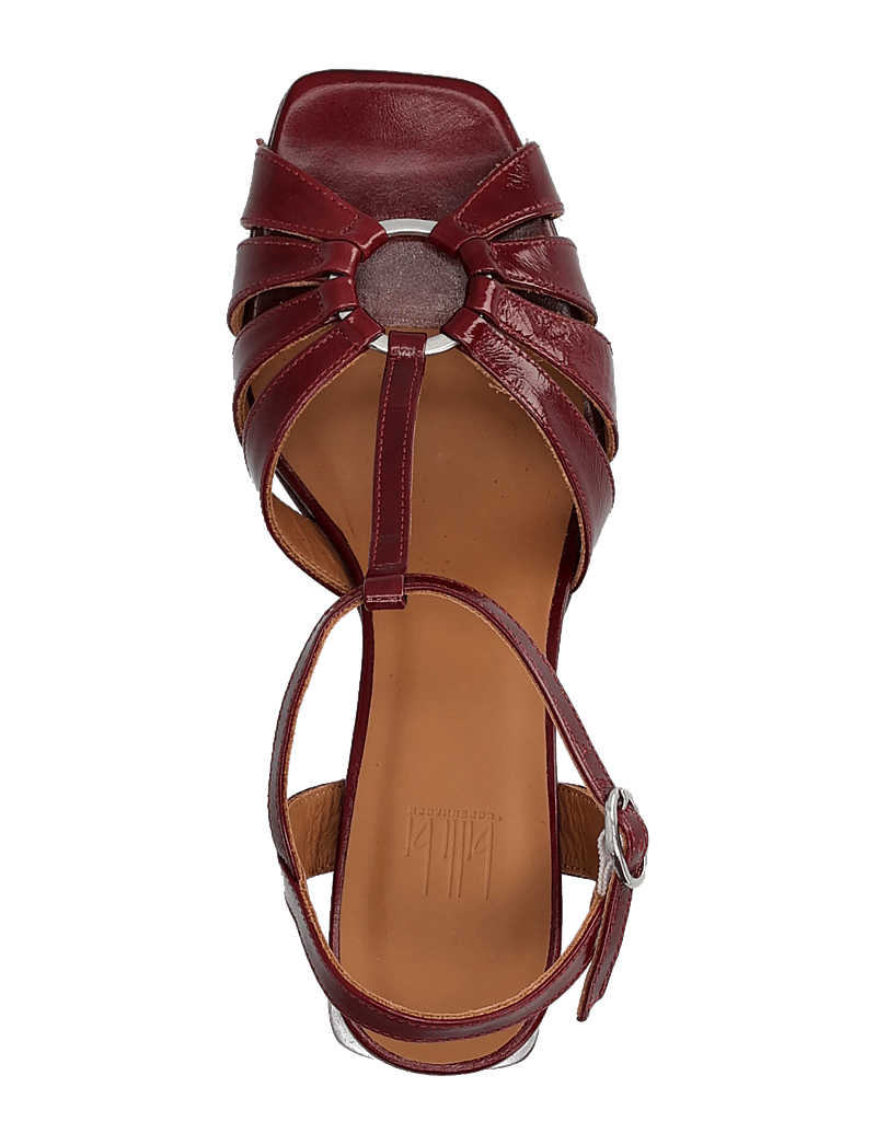 Billi Bi - Sandals - heeled sandals - rubino naplack - 3