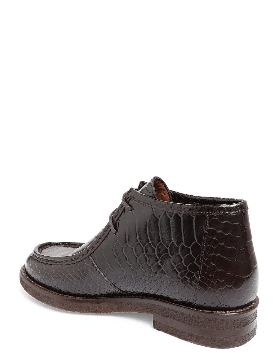 Billi Bi - Boots - geschnürte stiefel - brown python - 1