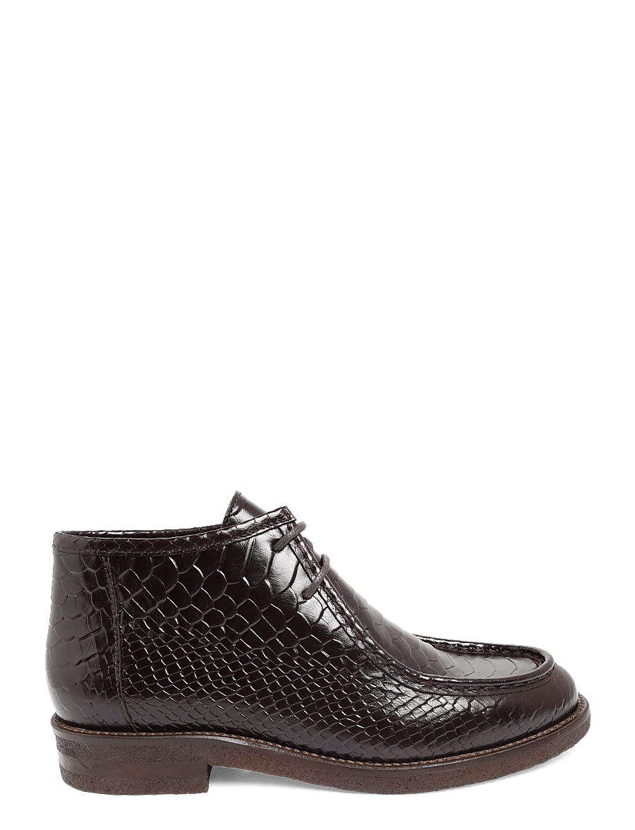 Billi Bi - Boots - geschnürte stiefel - brown python - 2