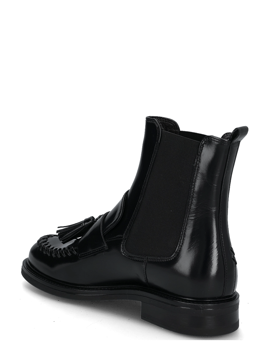 Billi Bi - Boots - flade ankelstøvler - black calf - 1