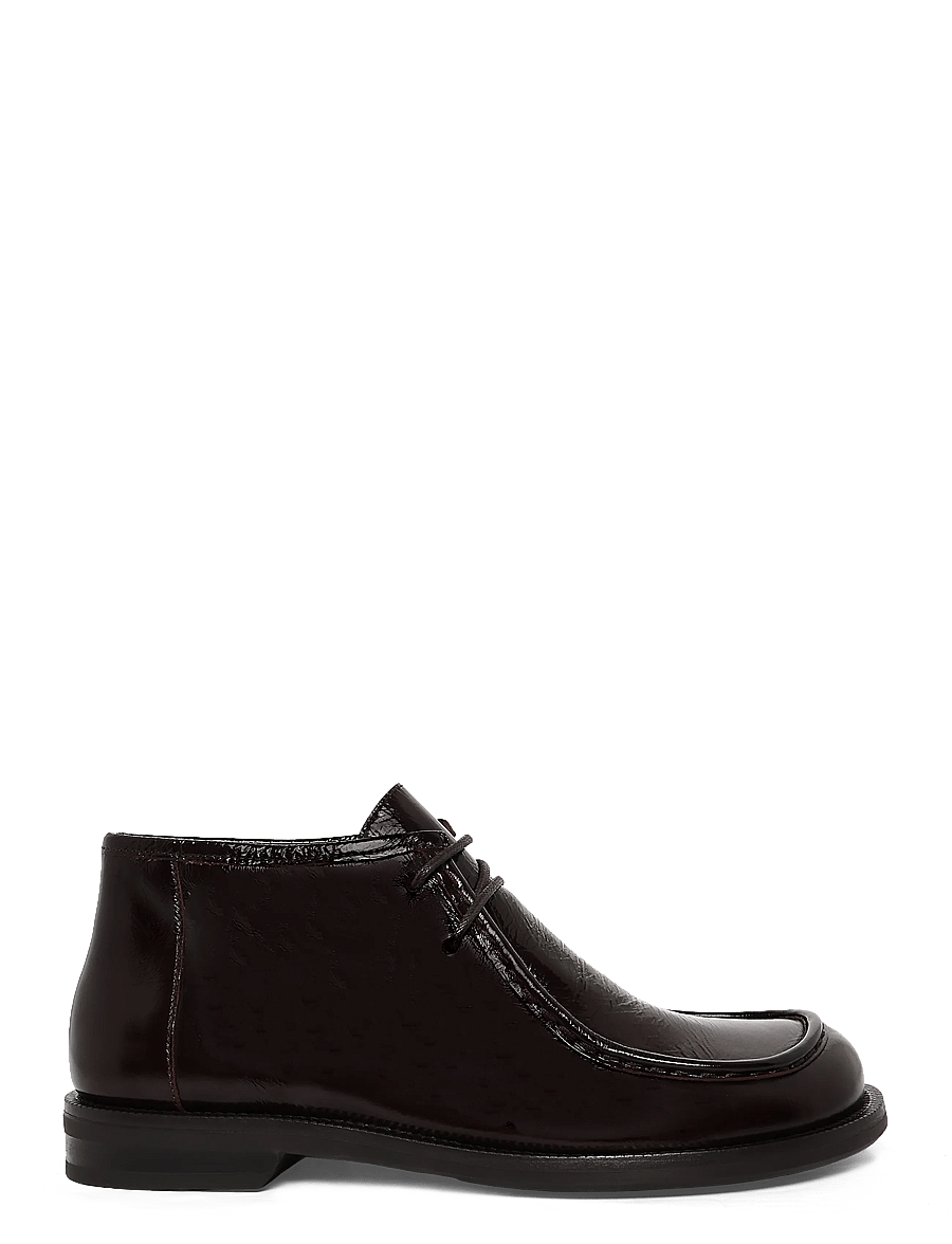 Billi Bi - Boots - nauhalliset nilkkurit - mogano naplack - 3