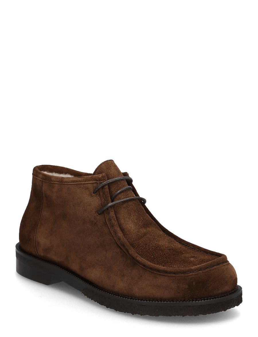 Billi Bi - Boots - snørestøvler - arabica babysilk suede - 0