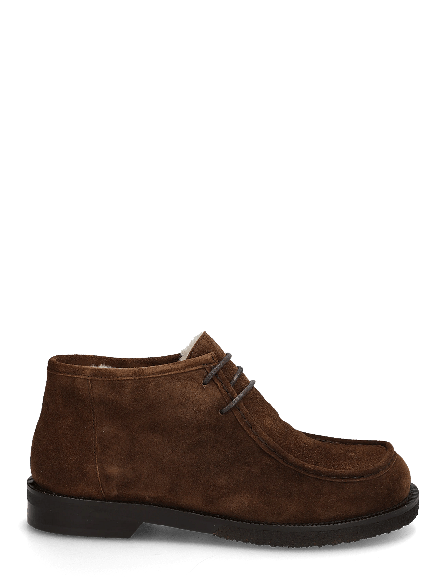 Billi Bi - Boots - snørestøvler - arabica babysilk suede - 2