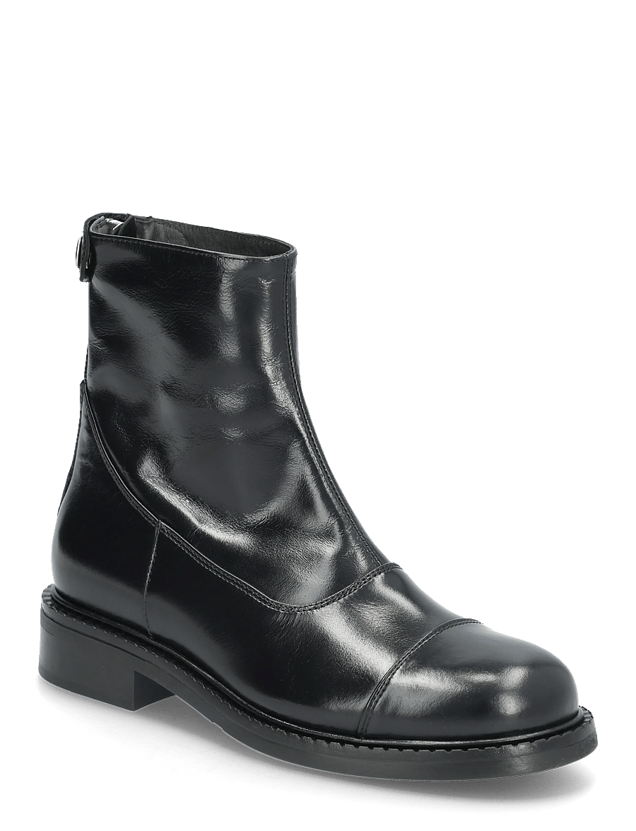 Billi Bi - Boots - flade ankelstøvler - black calf - 0