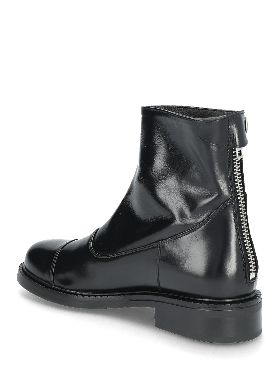 Billi Bi - Boots - flade ankelstøvler - black calf - 1