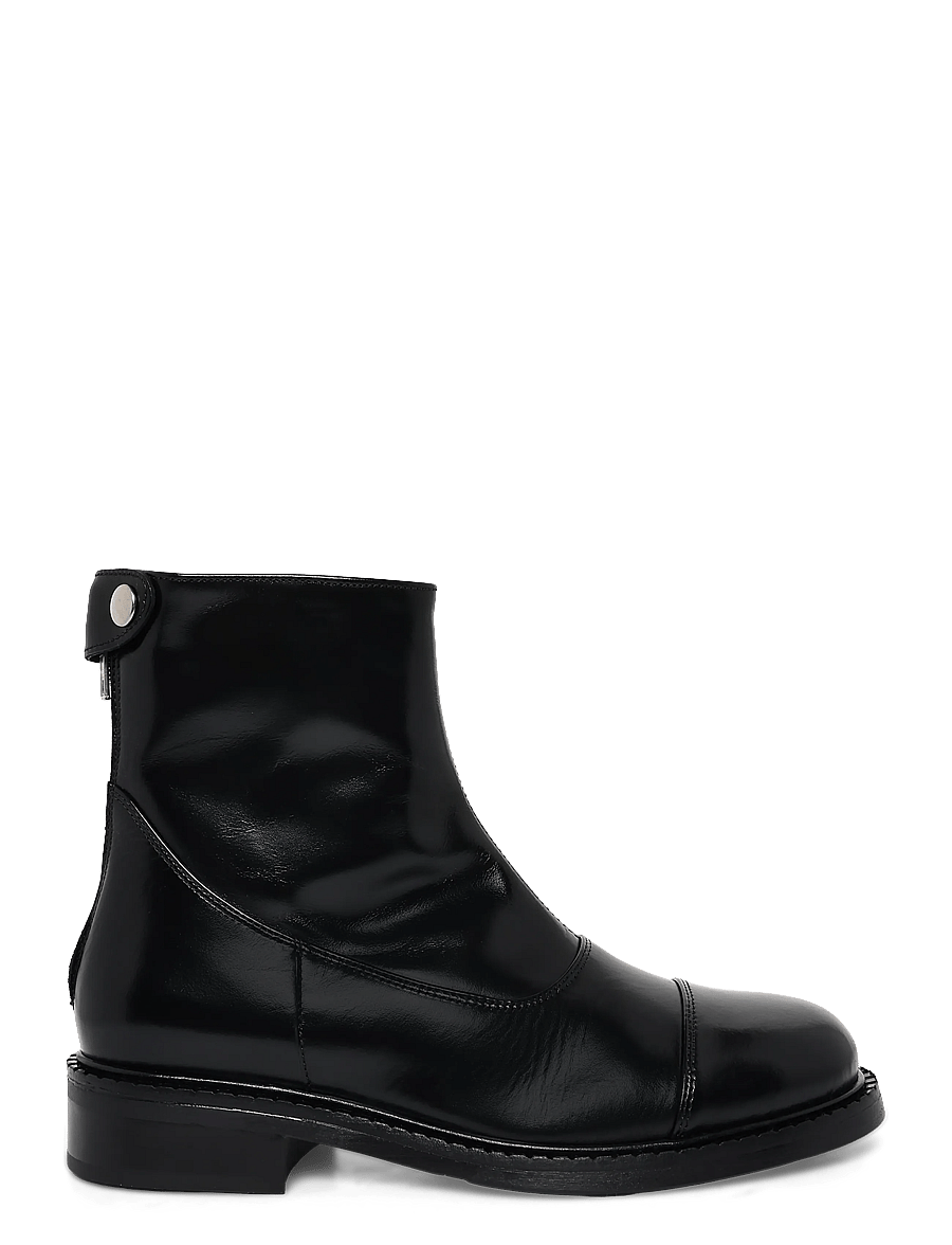 Billi Bi - Boots - flache stiefeletten - black calf - 2