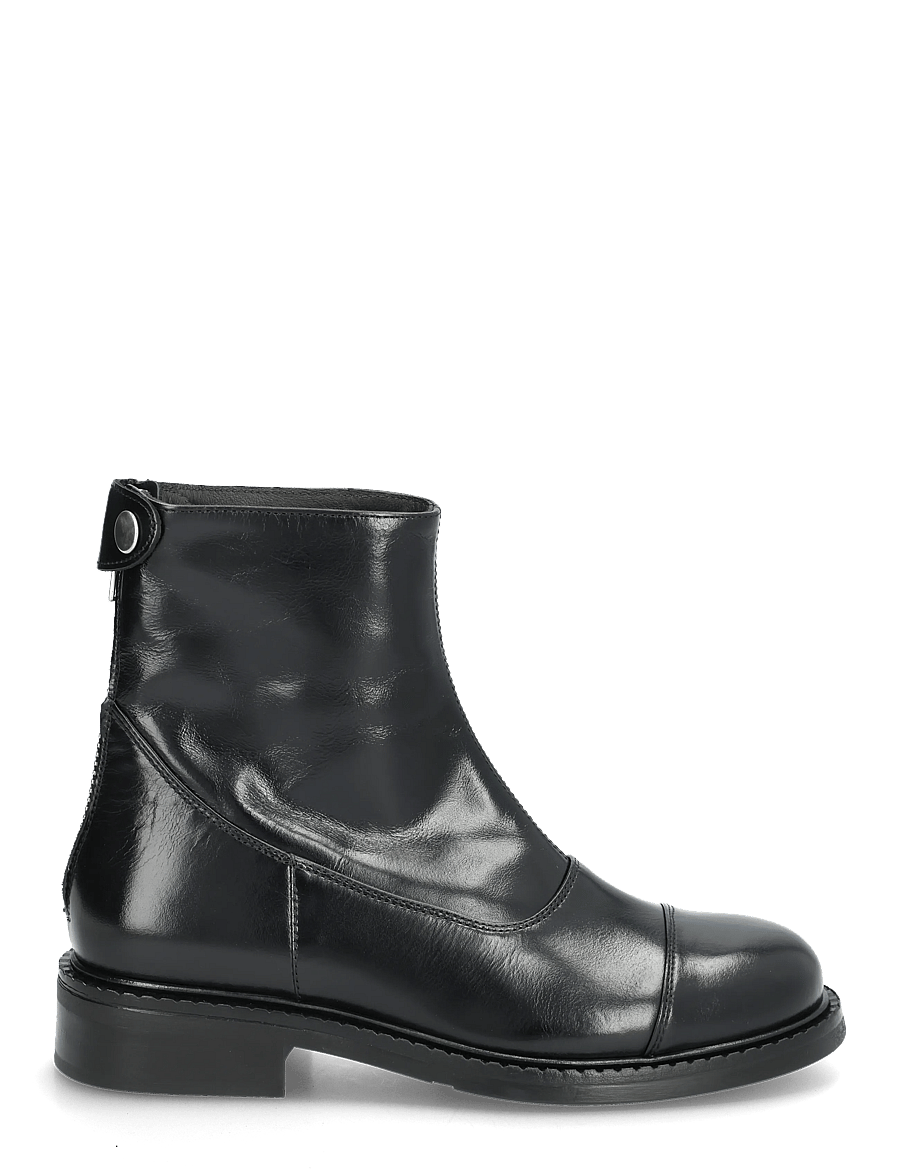 Billi Bi - Boots - flade ankelstøvler - black calf - 2