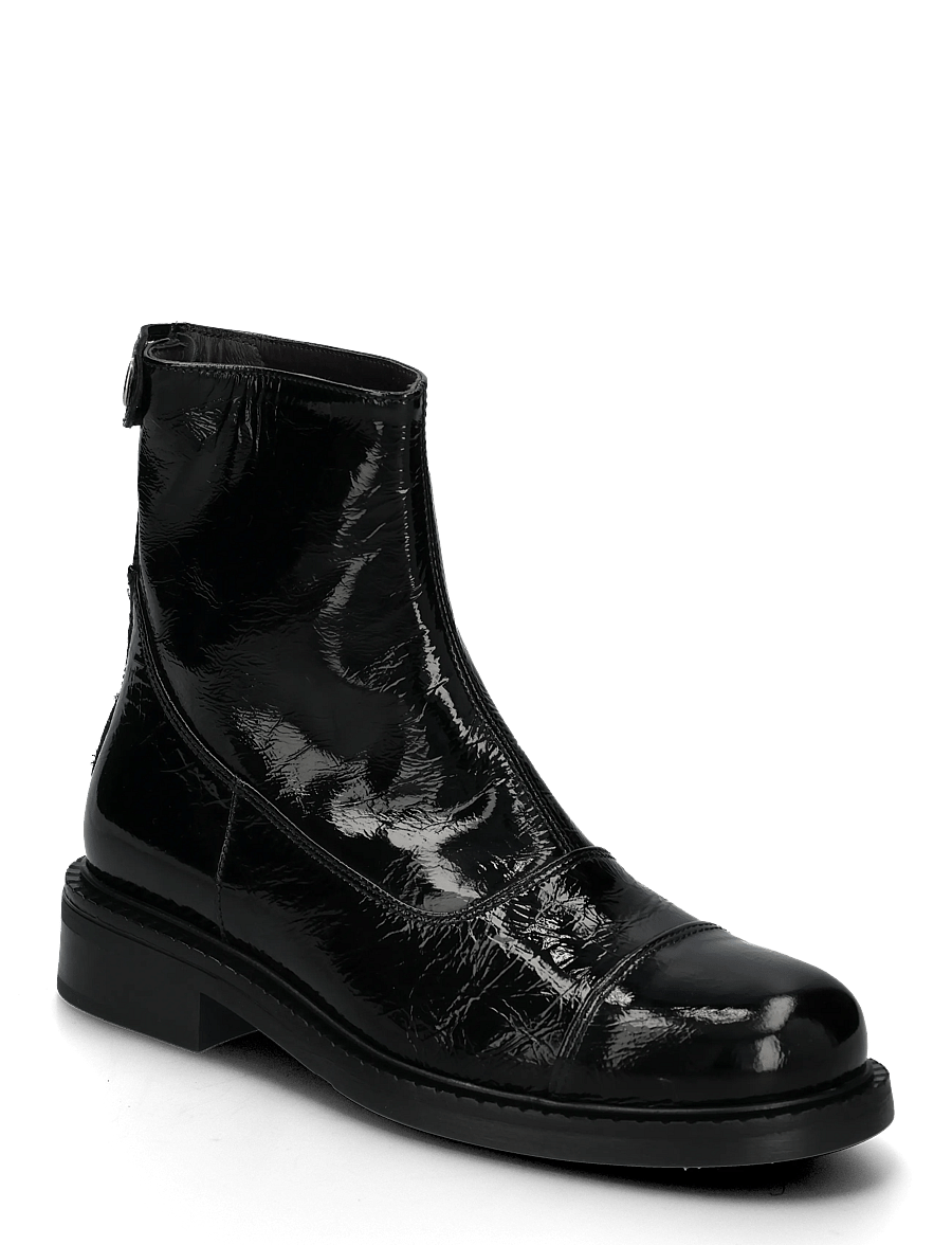 Billi Bi - Boots - flache stiefeletten - black naplack - 0