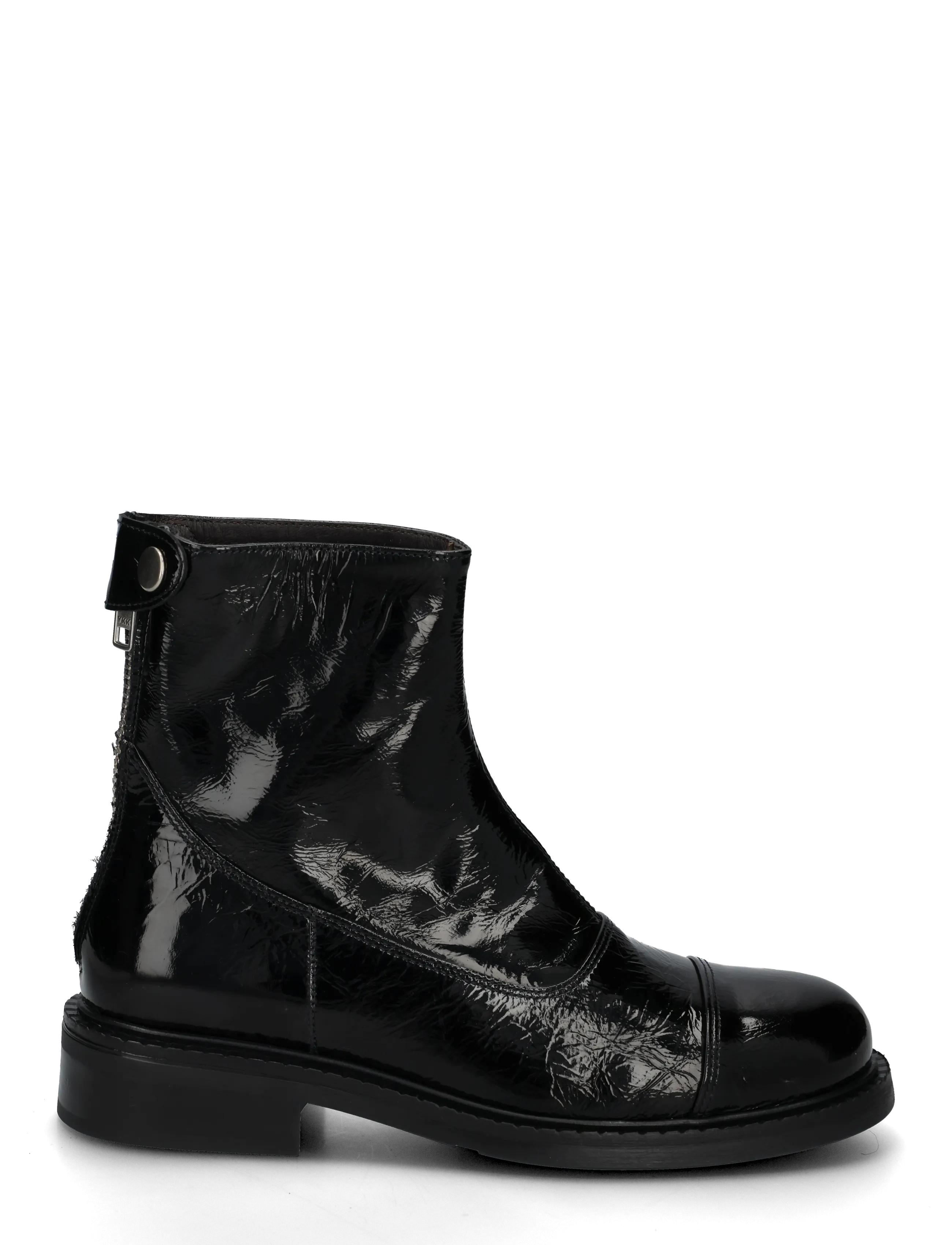 Billi Bi - Boots - flache stiefeletten - black naplack - 1