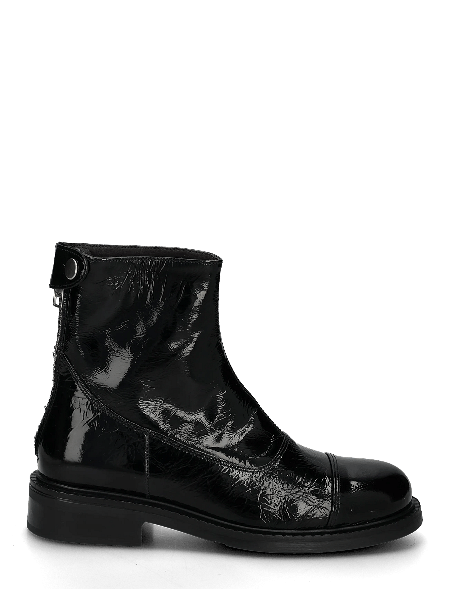 Billi Bi - Boots - flache stiefeletten - black naplack - 1