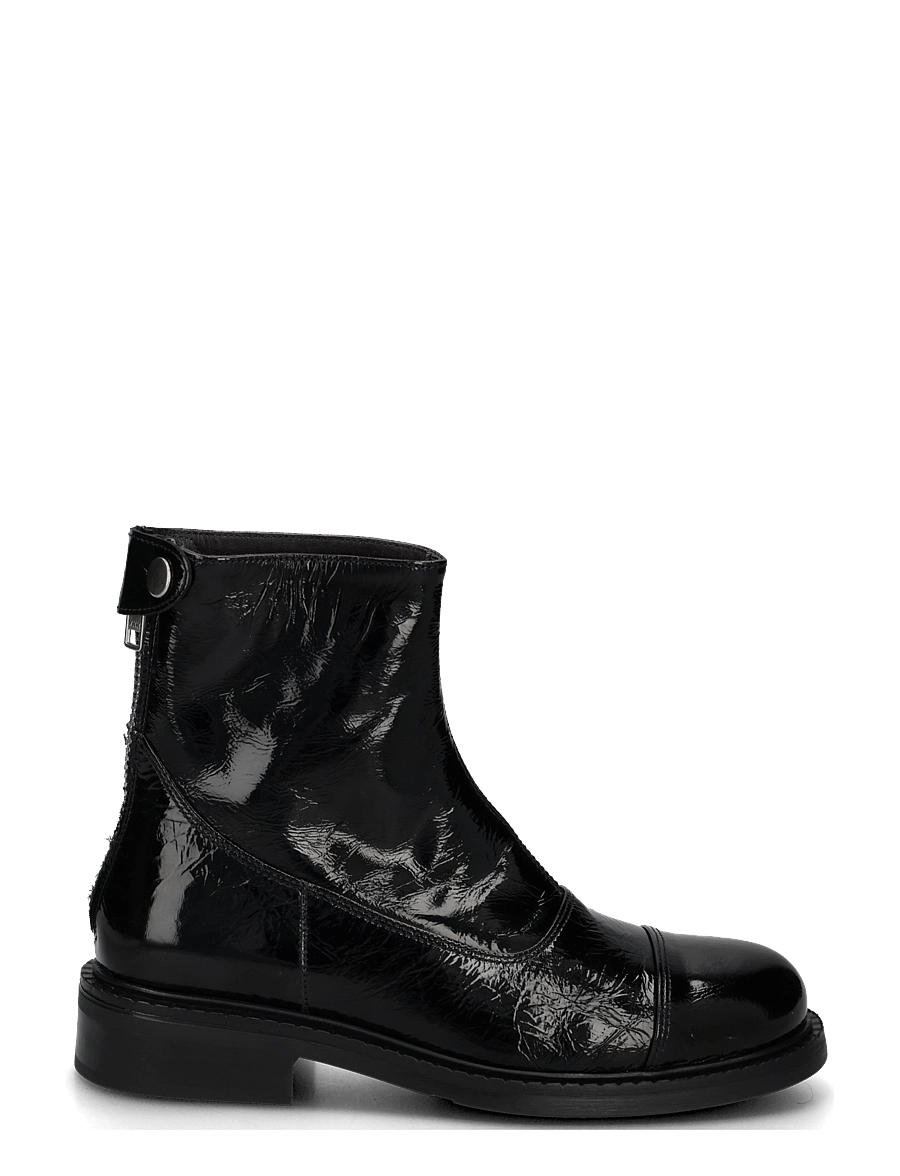 Billi Bi - Boots - flache stiefeletten - black naplack - 1
