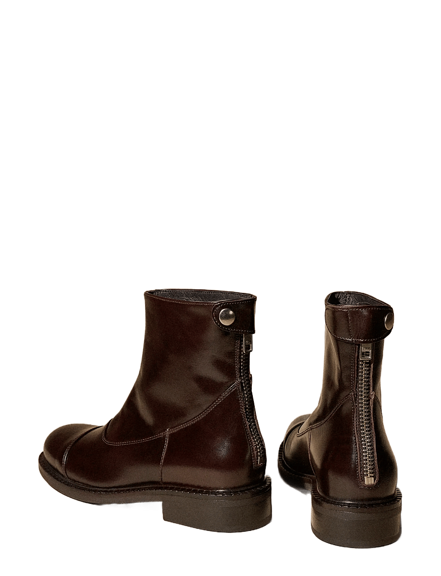 Billi Bi - Boots - flache stiefeletten - espresso marte calf - 5