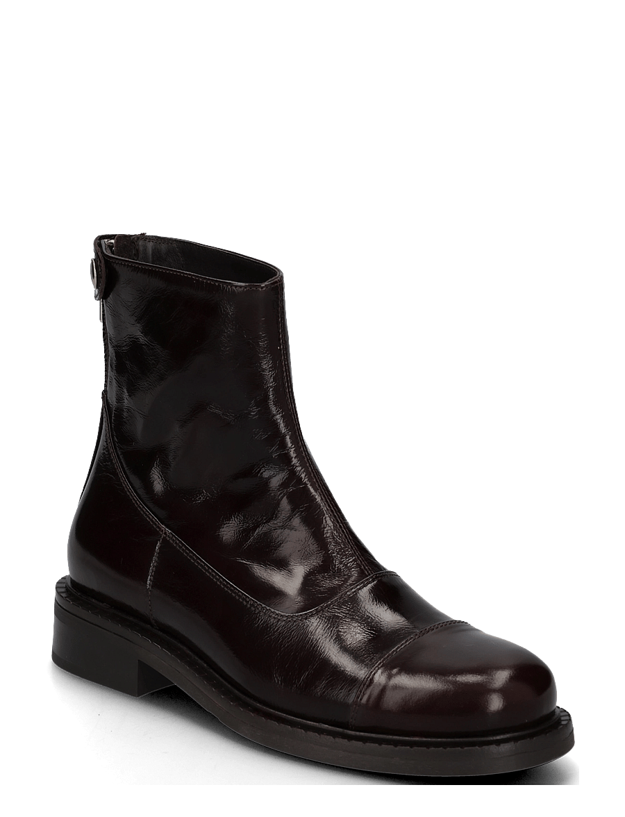 Billi Bi - Boots - flache stiefeletten - mogano naplack - 0